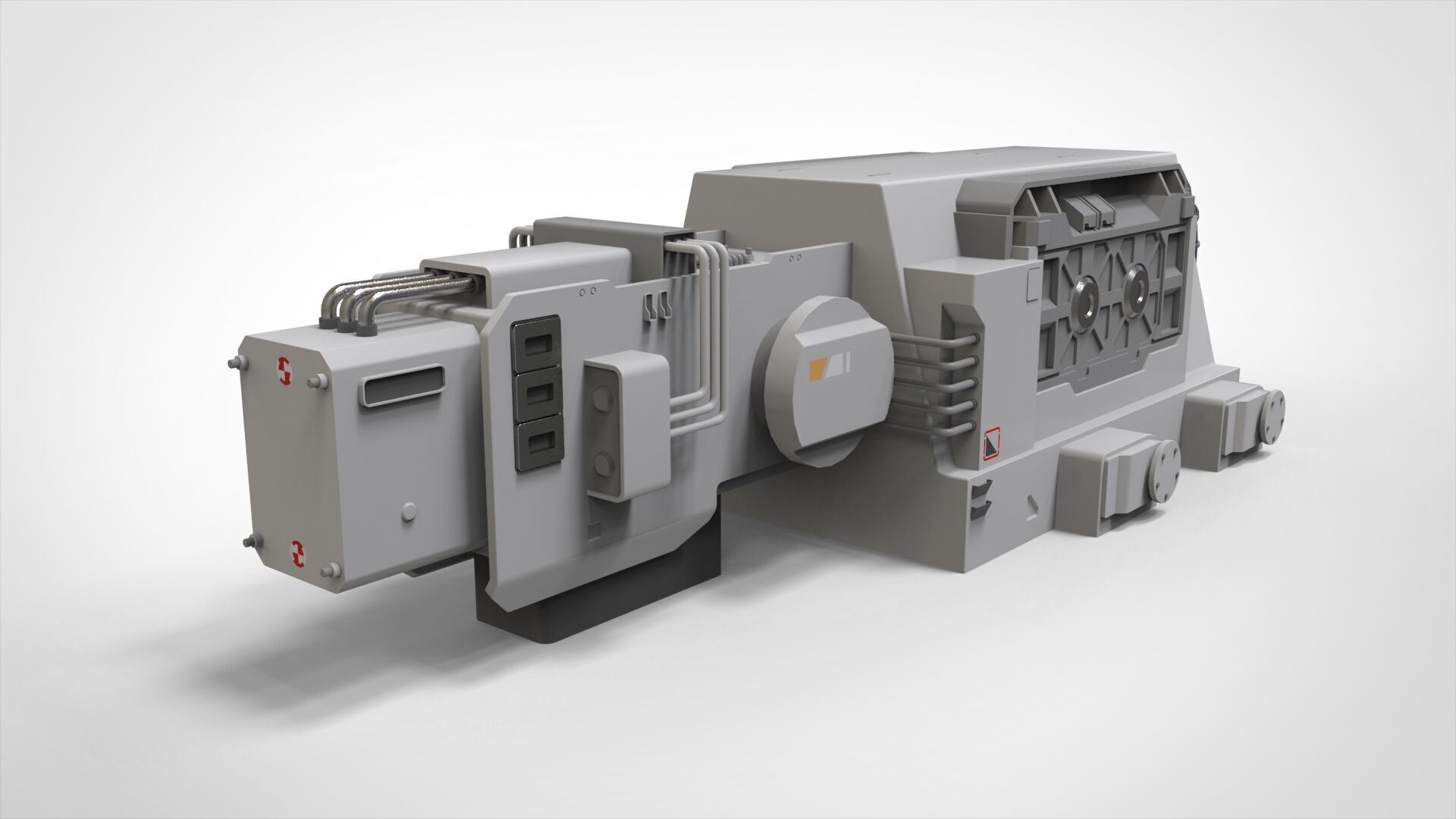 sci-fi Architecture kitbash 53 3D model_16