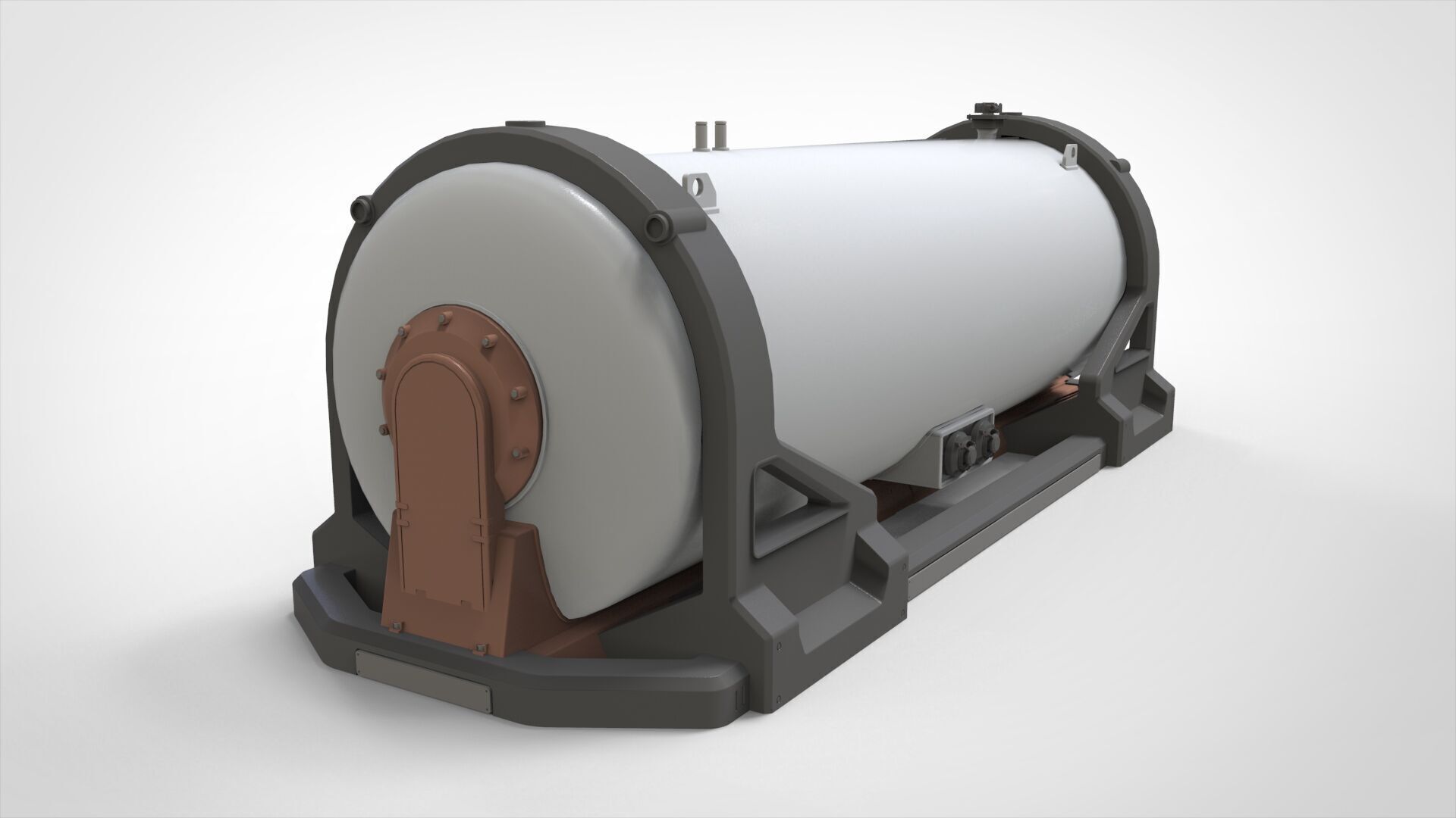 sci-fi Architecture kitbash 53 3D model_13