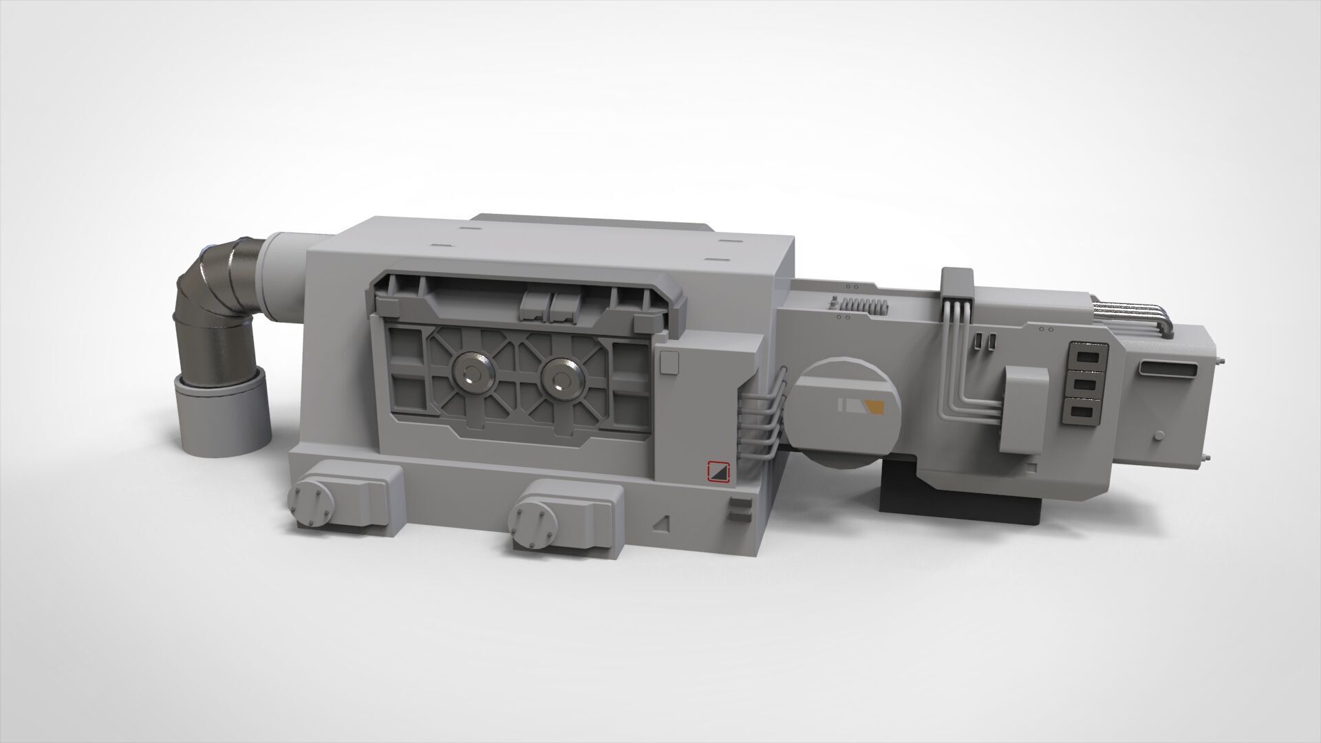 sci-fi Architecture kitbash 53 3D model_15