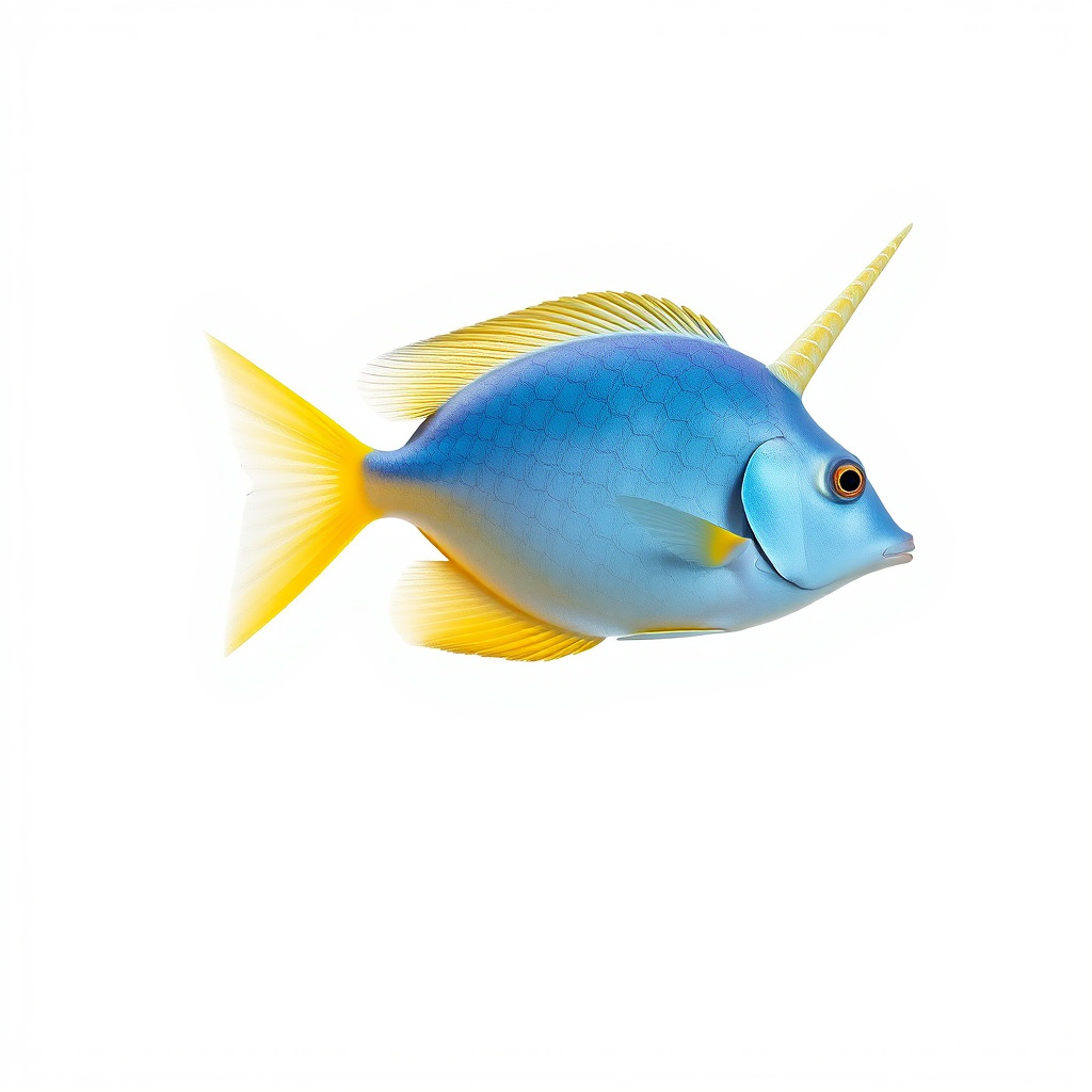 Colorful Fish Model Pack with Detailed Textures Low-poly 3D model_4