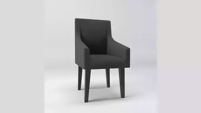 Custom Made Armchair Velvet Dining Chair