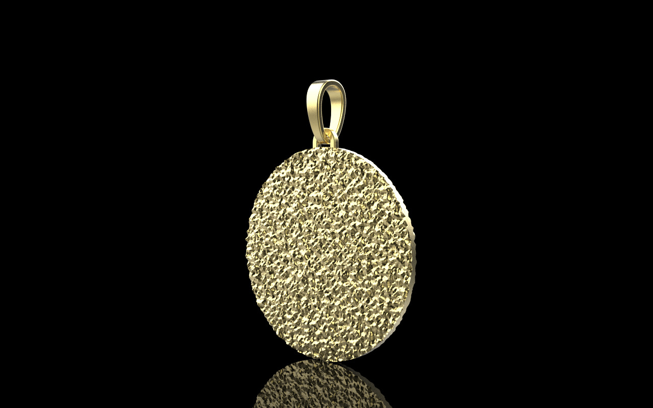 Zodiac scorpion pendant model 1269 3D print model_26