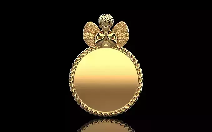 Angel memory pendant model 1277