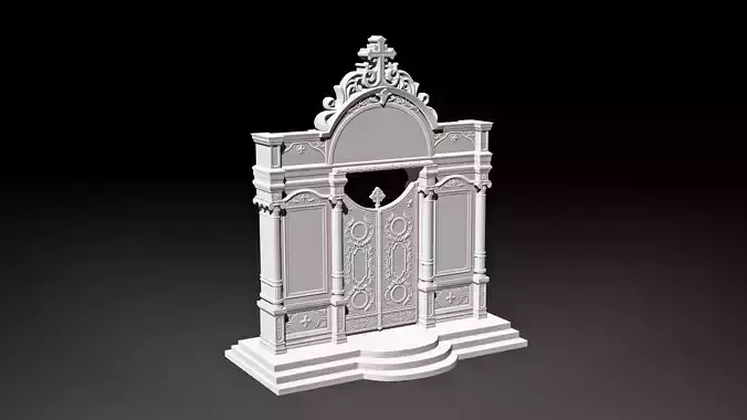 Christian Iconostasis RoZ 3D print model