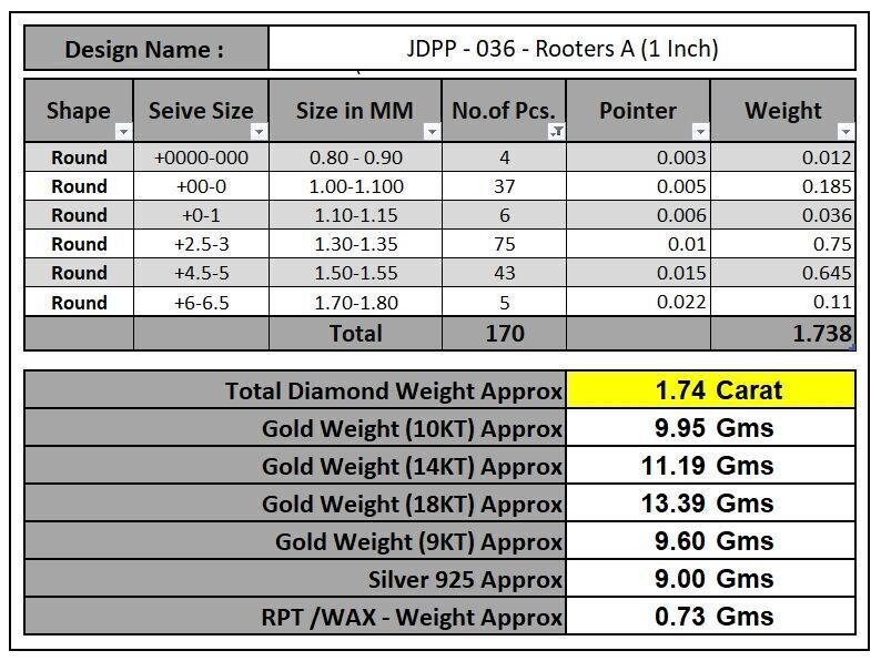 Custom Initial A Letter Diamond  A to Z Alphabet  Necklace 3D print model_17