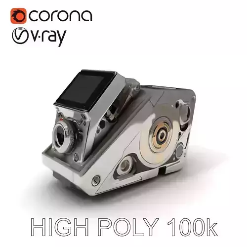 Retro Futuristic Camera Model Pack