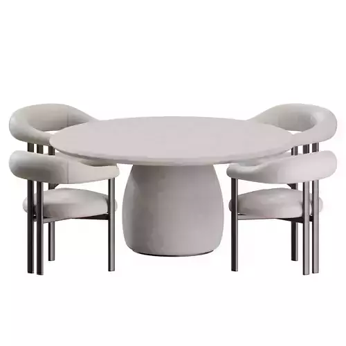 Greta Botero Argile Dining Set by Cattelan Italia