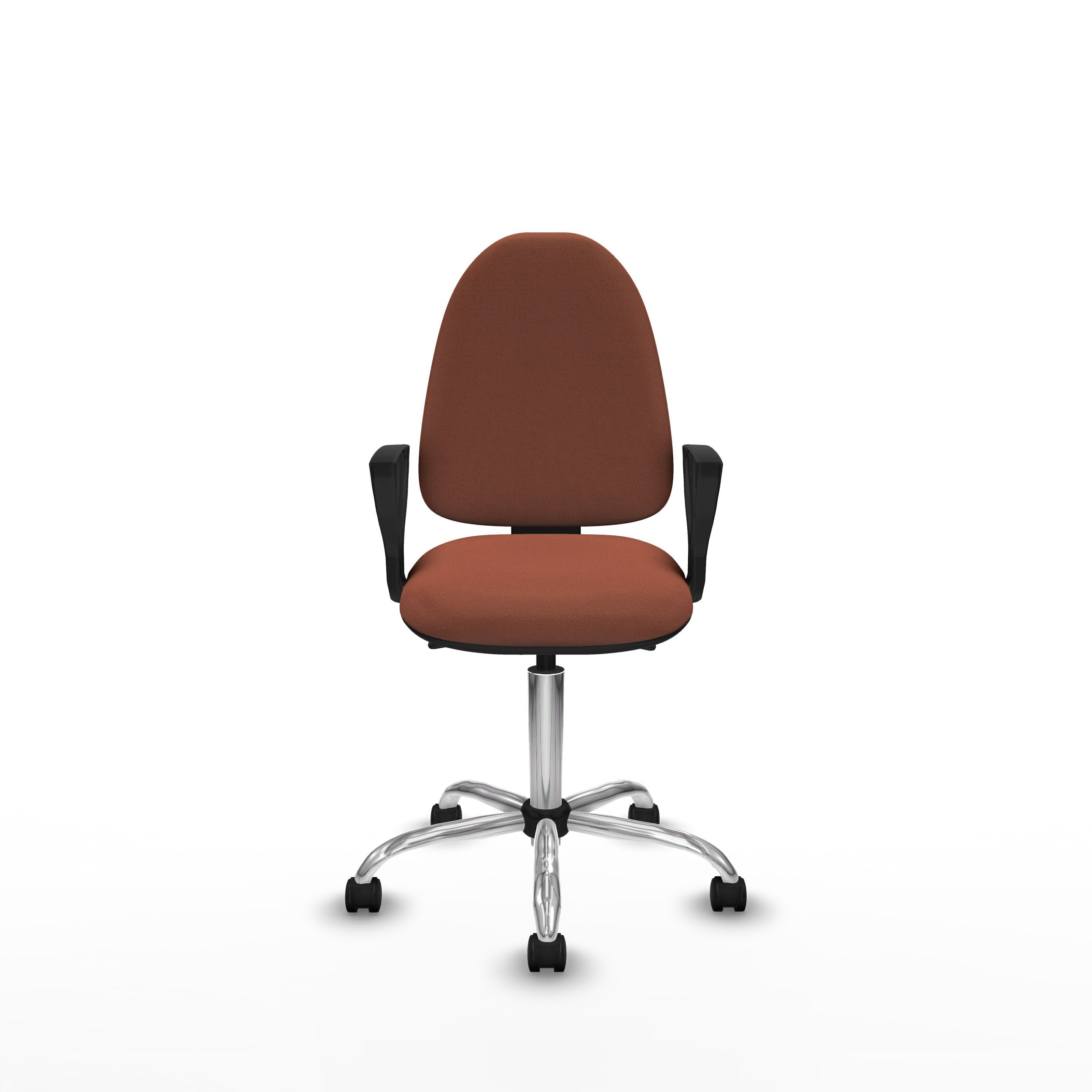 Modern Office Chair Low-poly 3D model_1