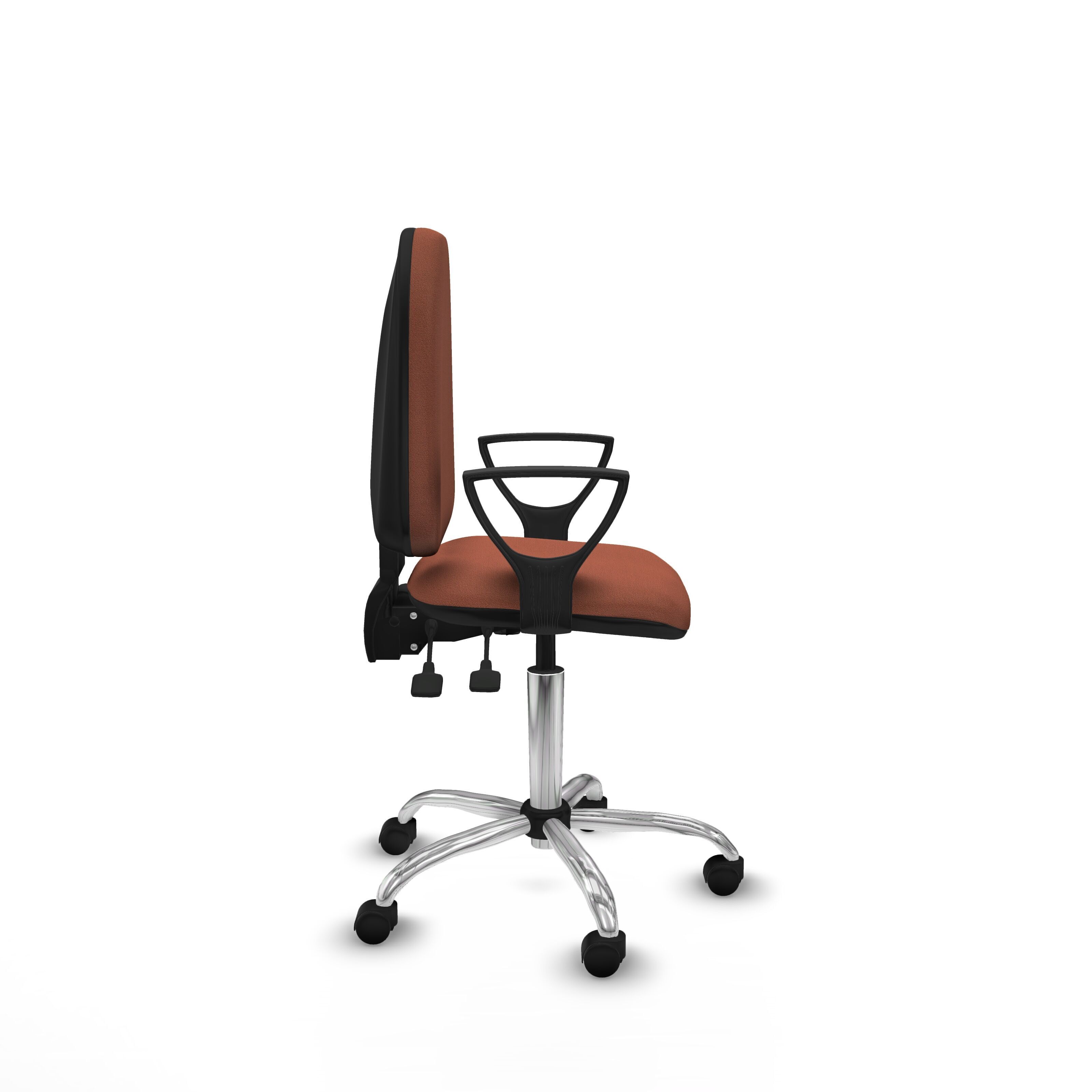 Modern Office Chair Low-poly 3D model_7