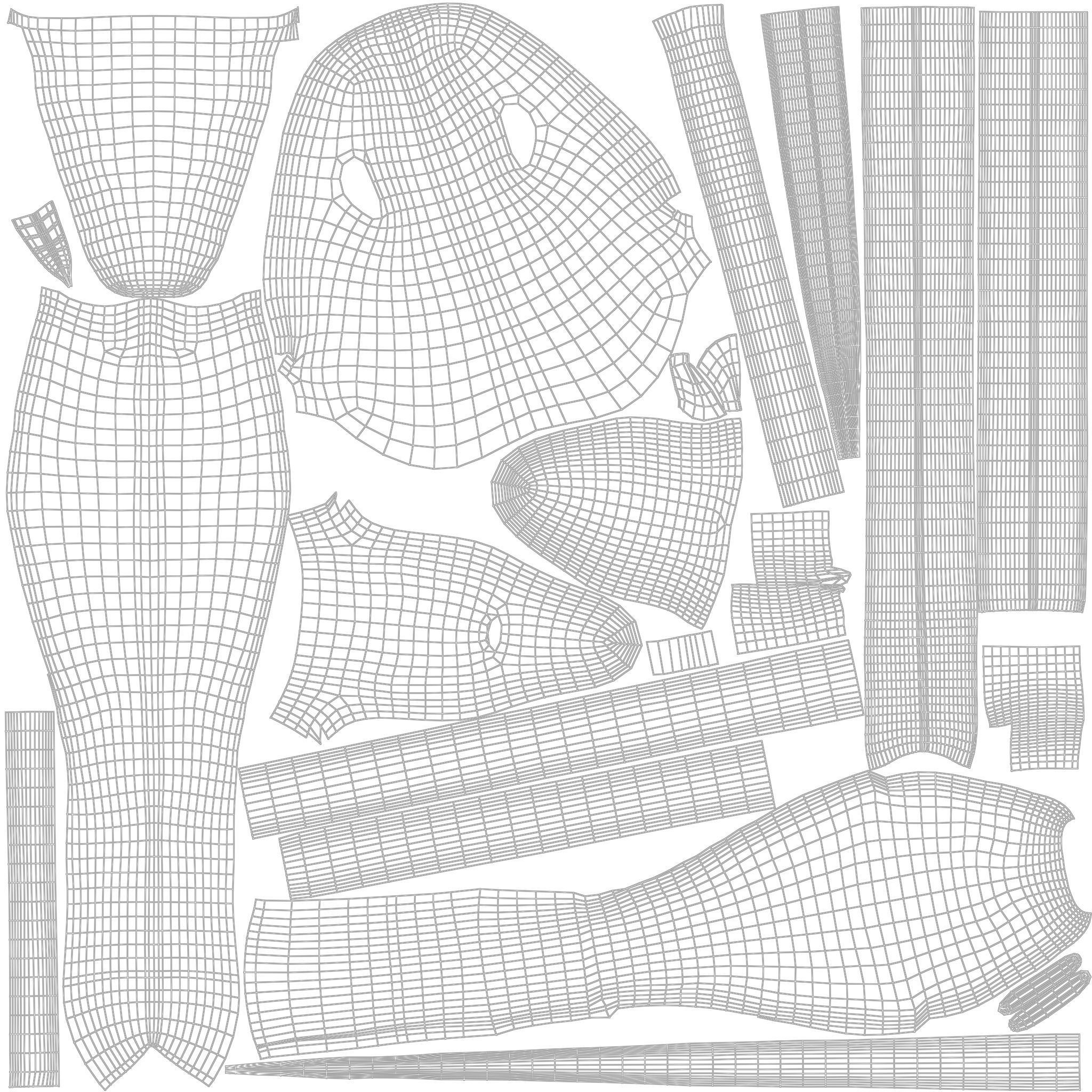 King Cobra Snake - Rigged Low-poly 3D model_17