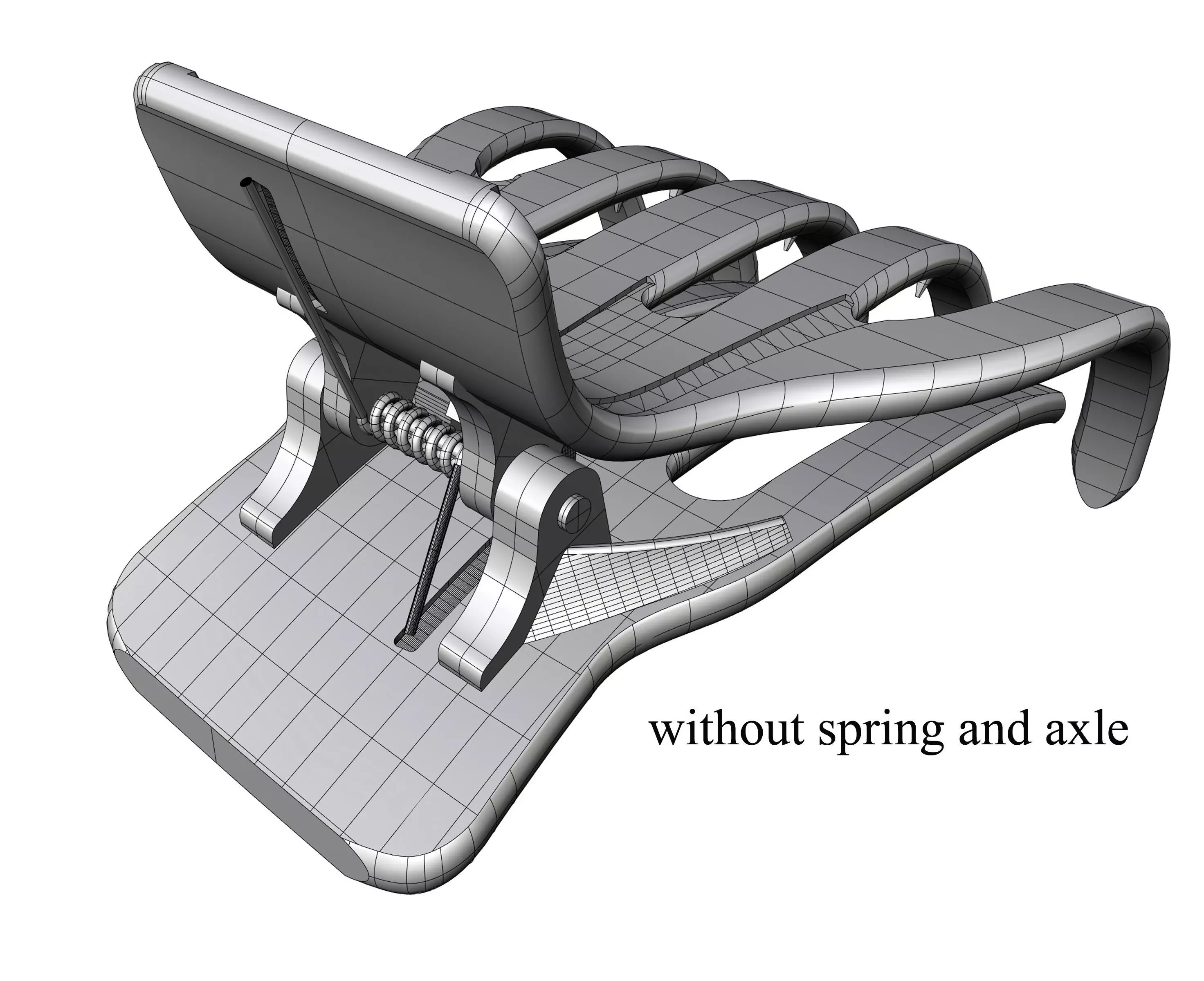 3D Printable Hair Clip Functional and Repair Model Free 3D print model_0