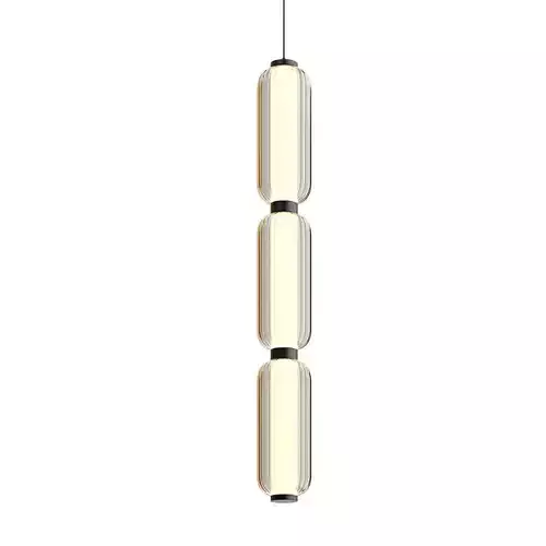 Elma Vertical Pendant Lamp by Aromas