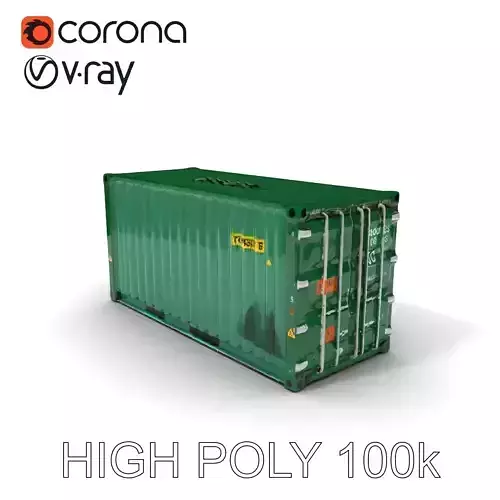 Shipping Container Model Pack  Versatile D Asset