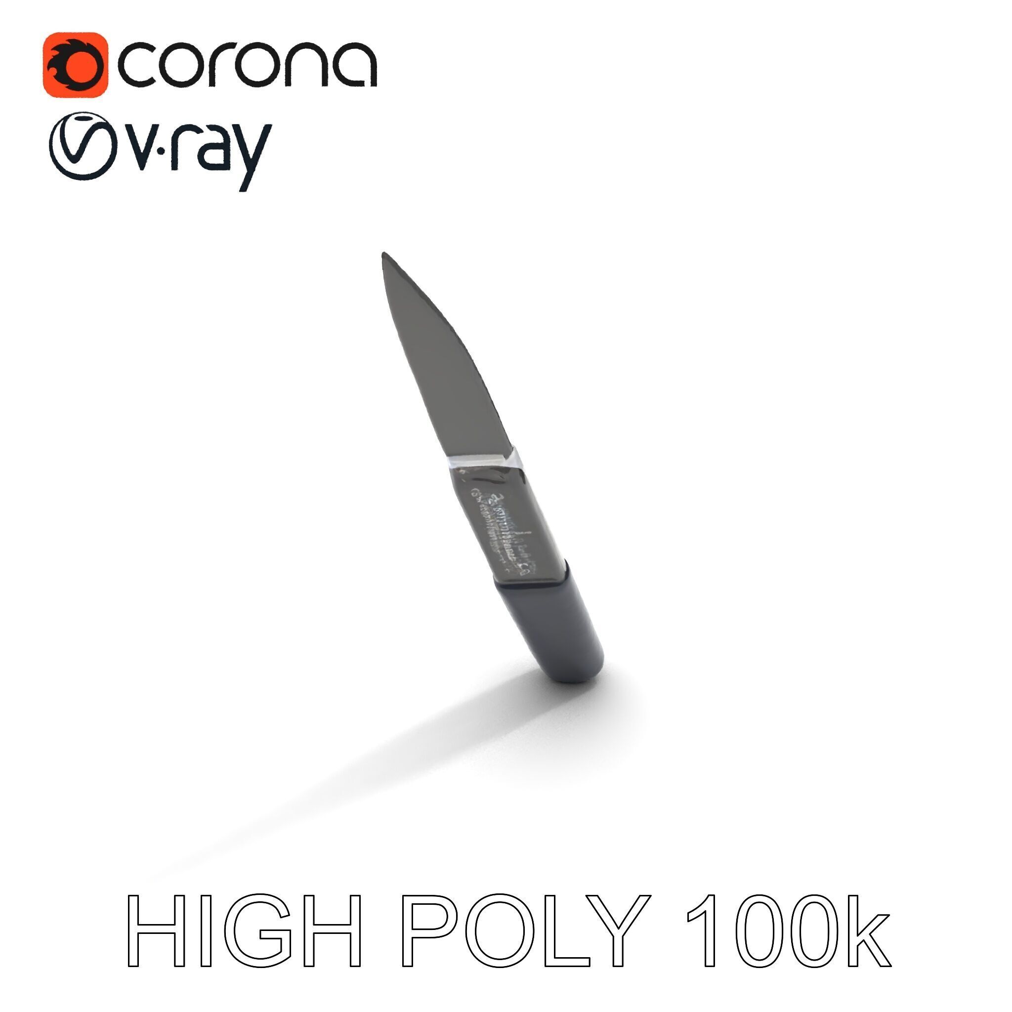 Precision Scalpel Model Pack with Textured Handle Low-poly 3D model_24