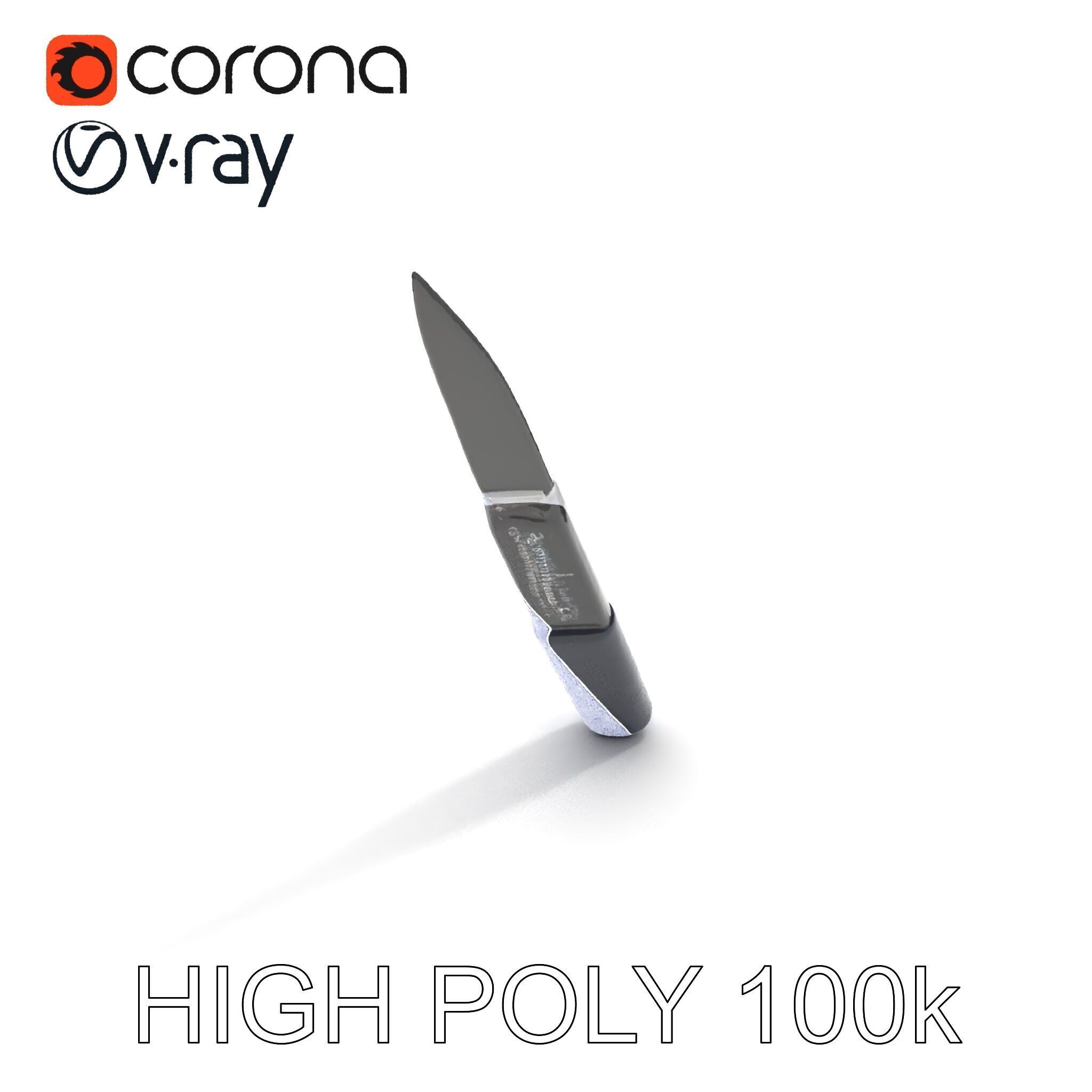 Precision Scalpel Model Pack with Textured Handle Low-poly 3D model_13