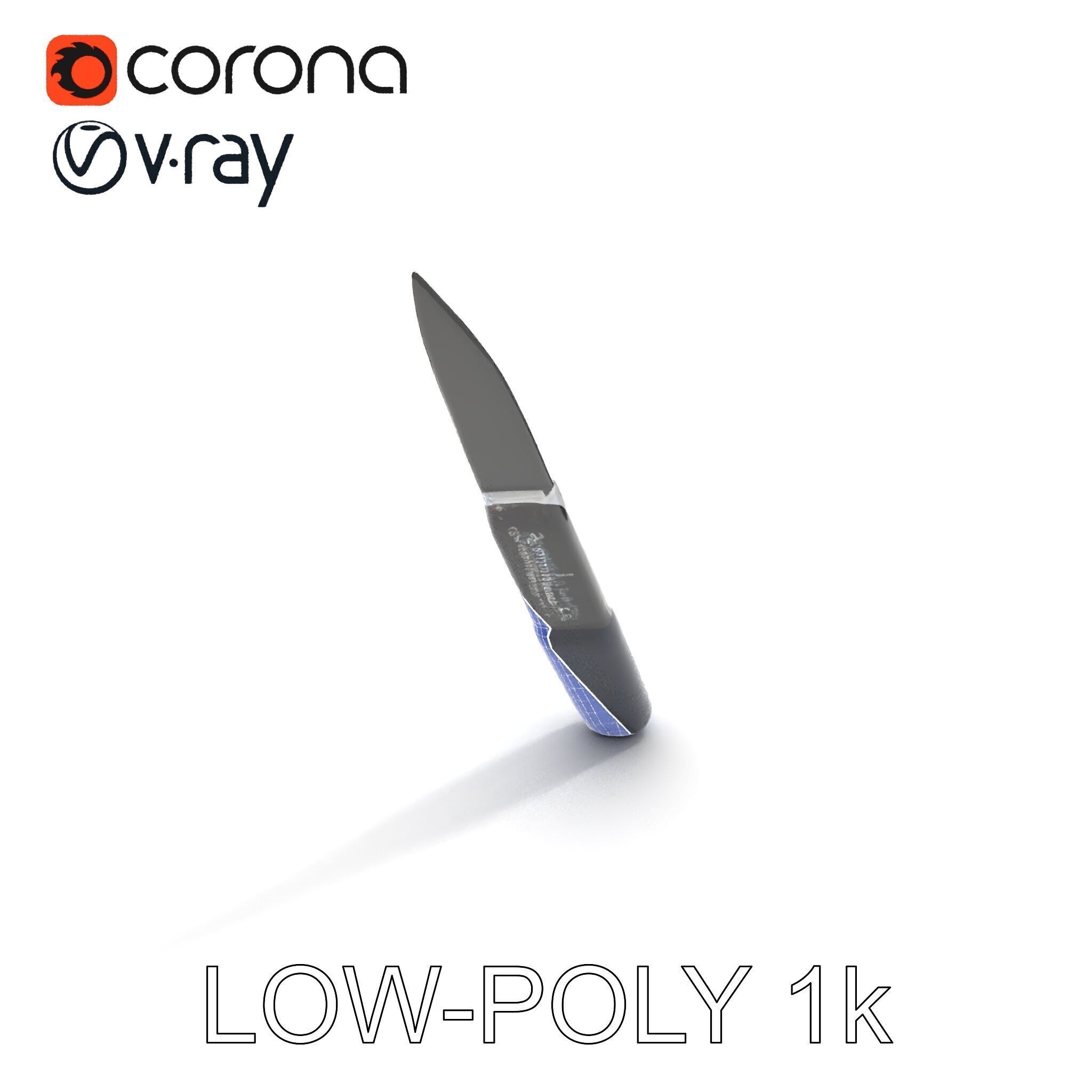 Precision Scalpel Model Pack with Textured Handle Low-poly 3D model_31