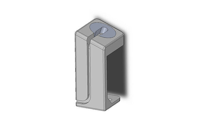 Smartwatch Charging Stand Minimalist 3D Printed Dock 3D print model
