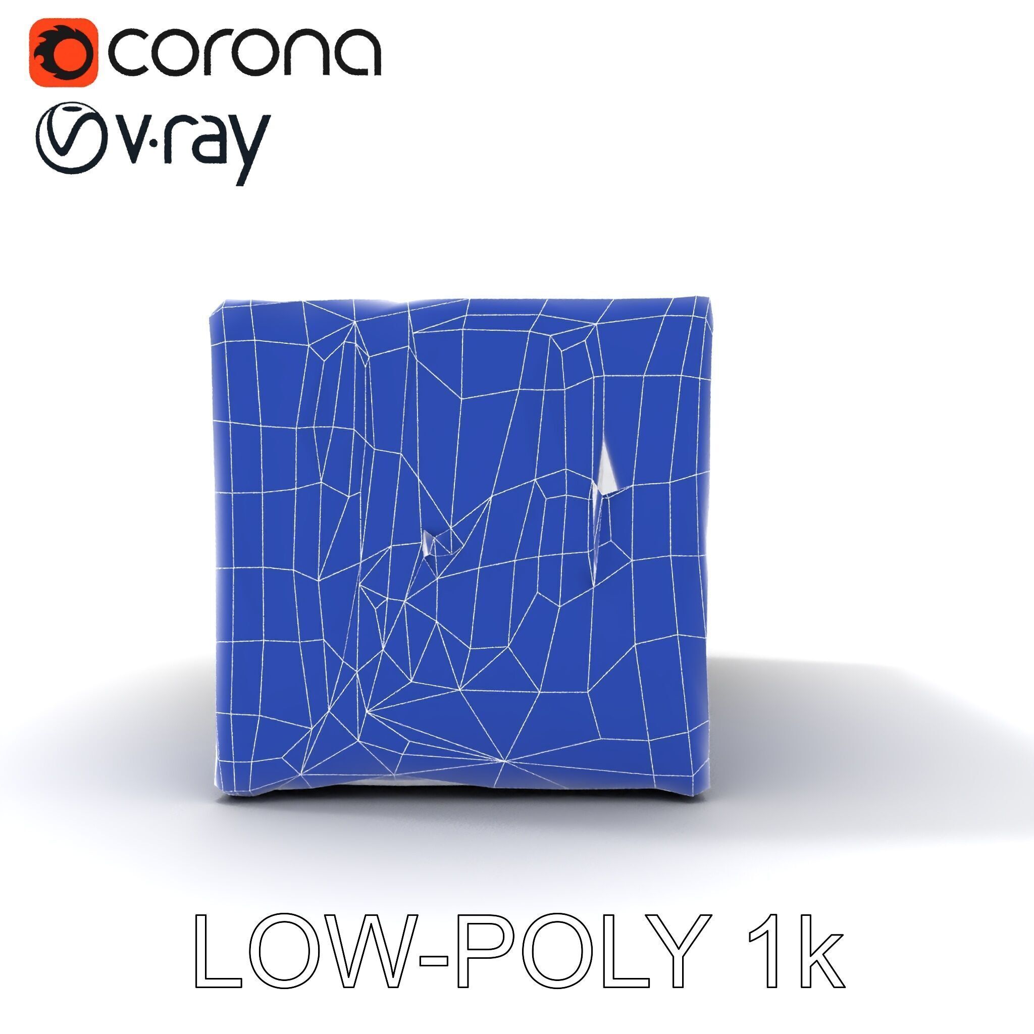 Cargo Shipping Container D Model Pack Low-poly 3D model_26