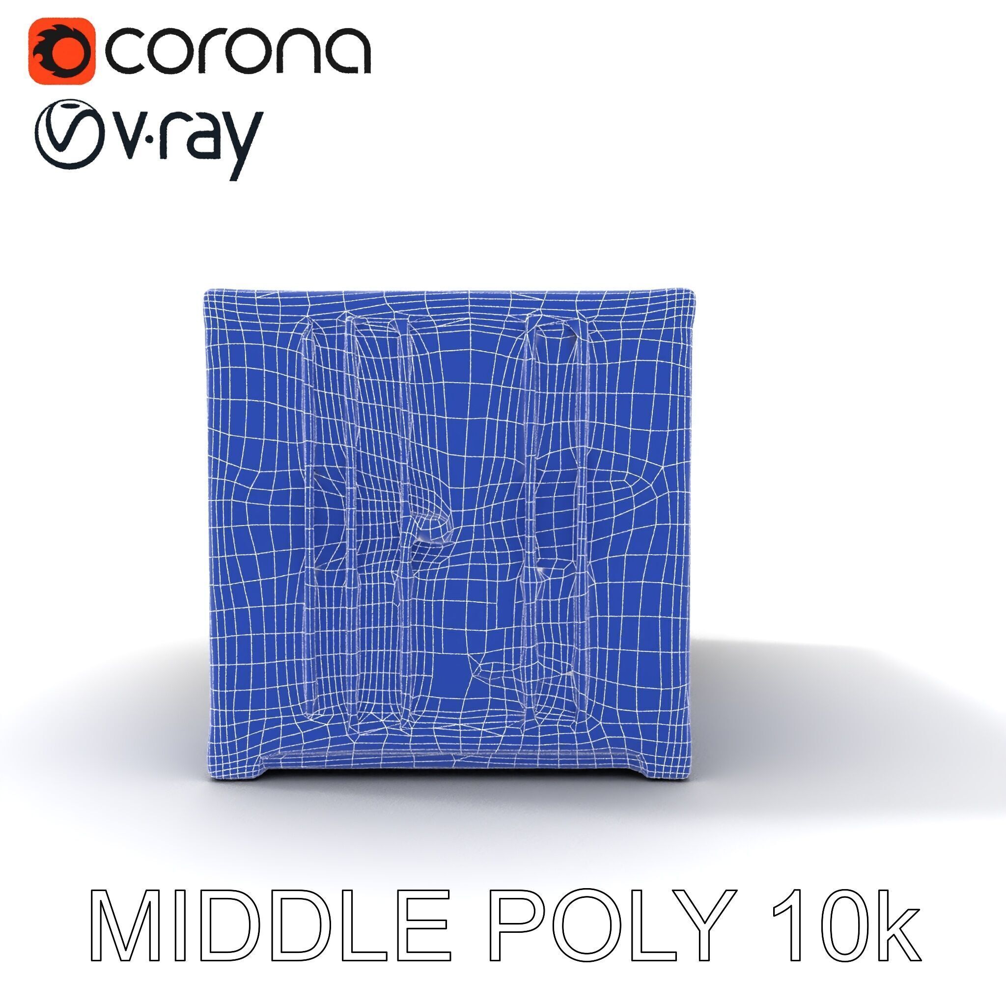 Cargo Shipping Container D Model Pack Low-poly 3D model_11