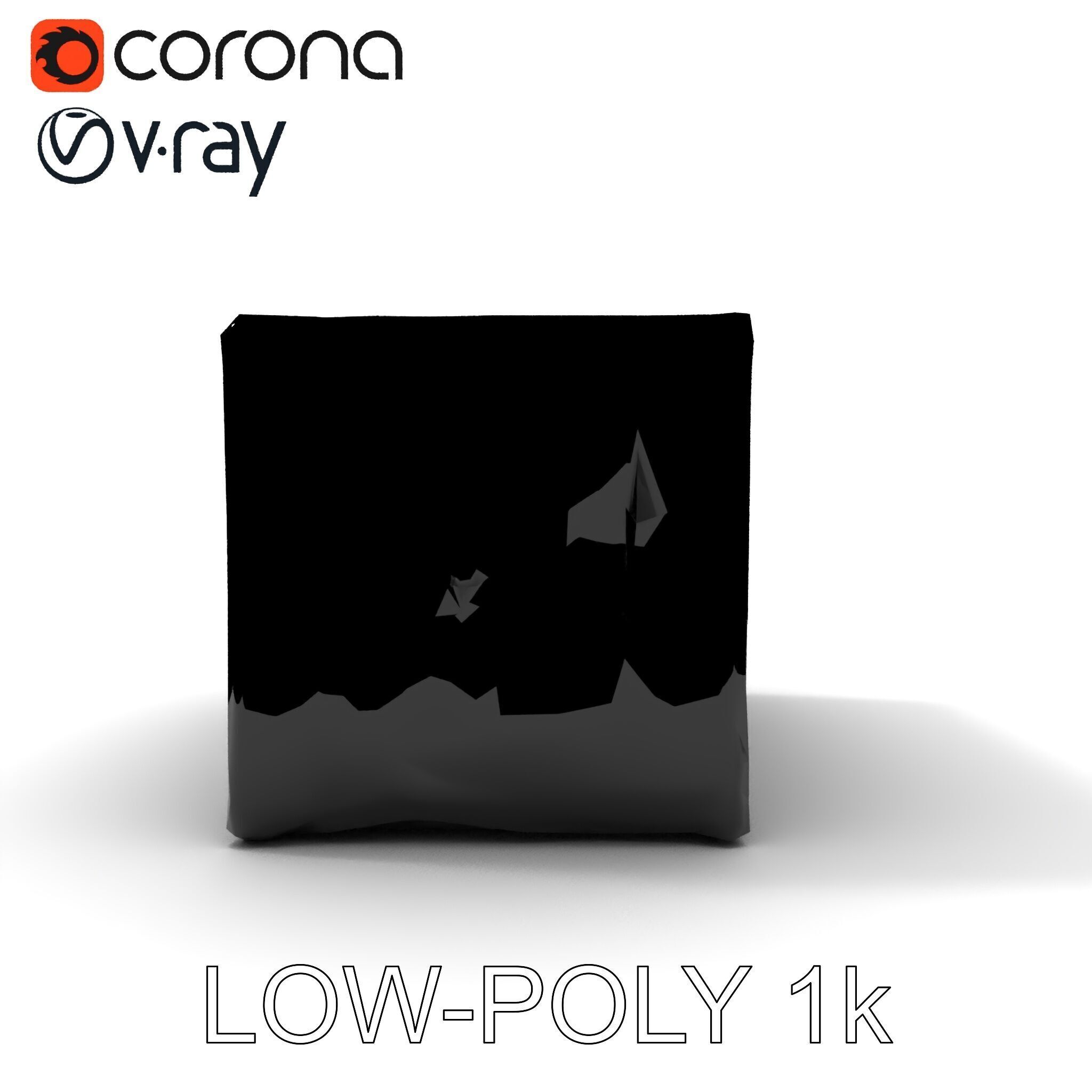 Cargo Shipping Container D Model Pack Low-poly 3D model_15