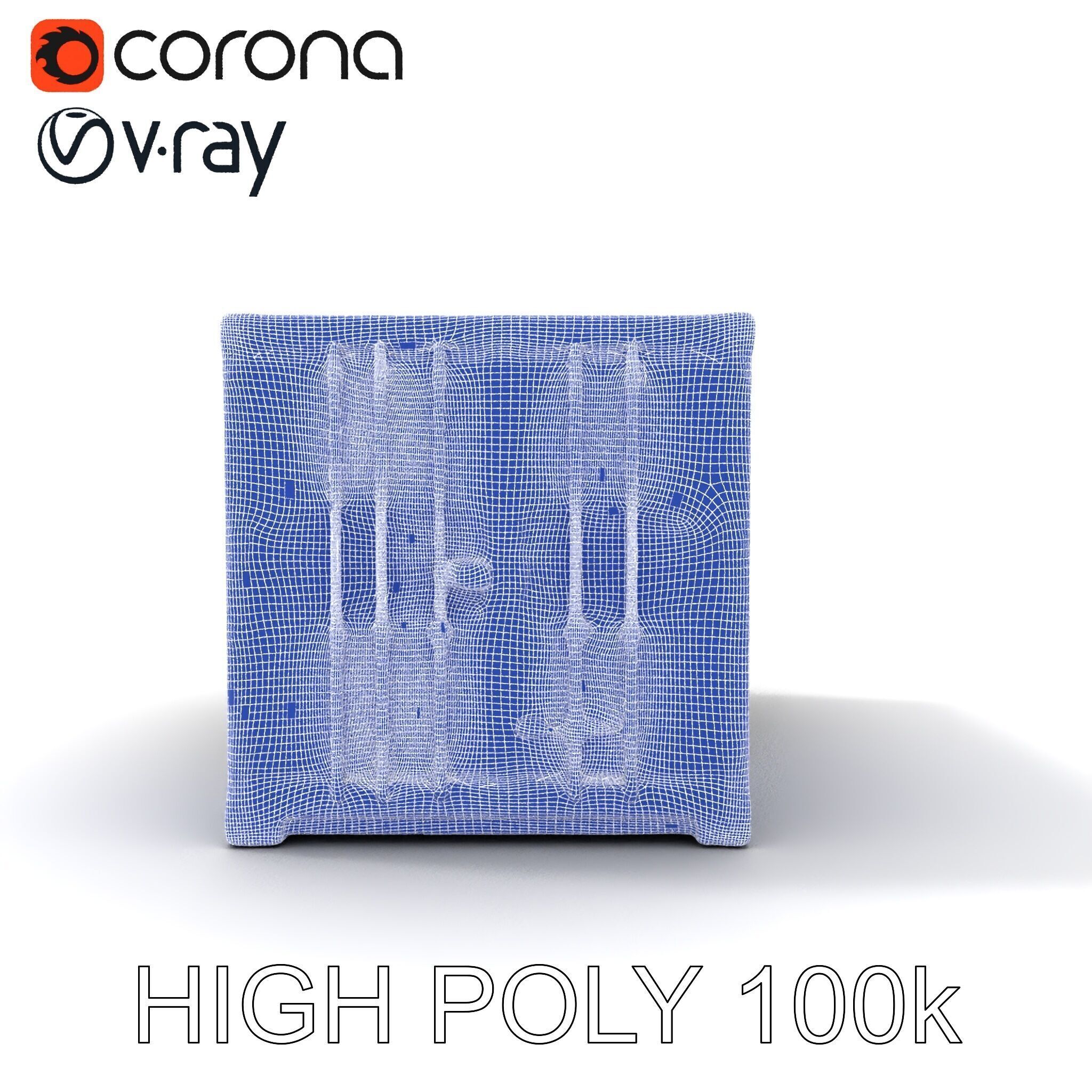 Cargo Shipping Container D Model Pack Low-poly 3D model_35