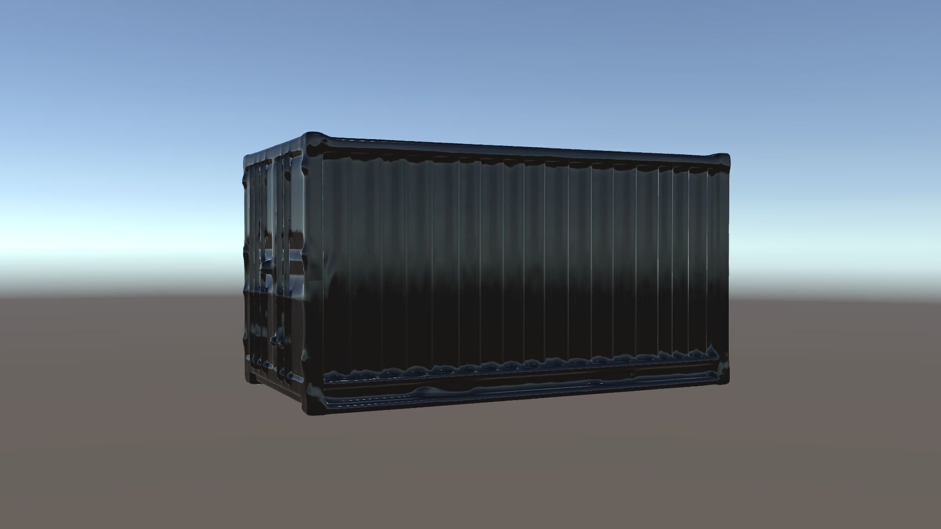 Cargo Shipping Container D Model Pack Low-poly 3D model_5