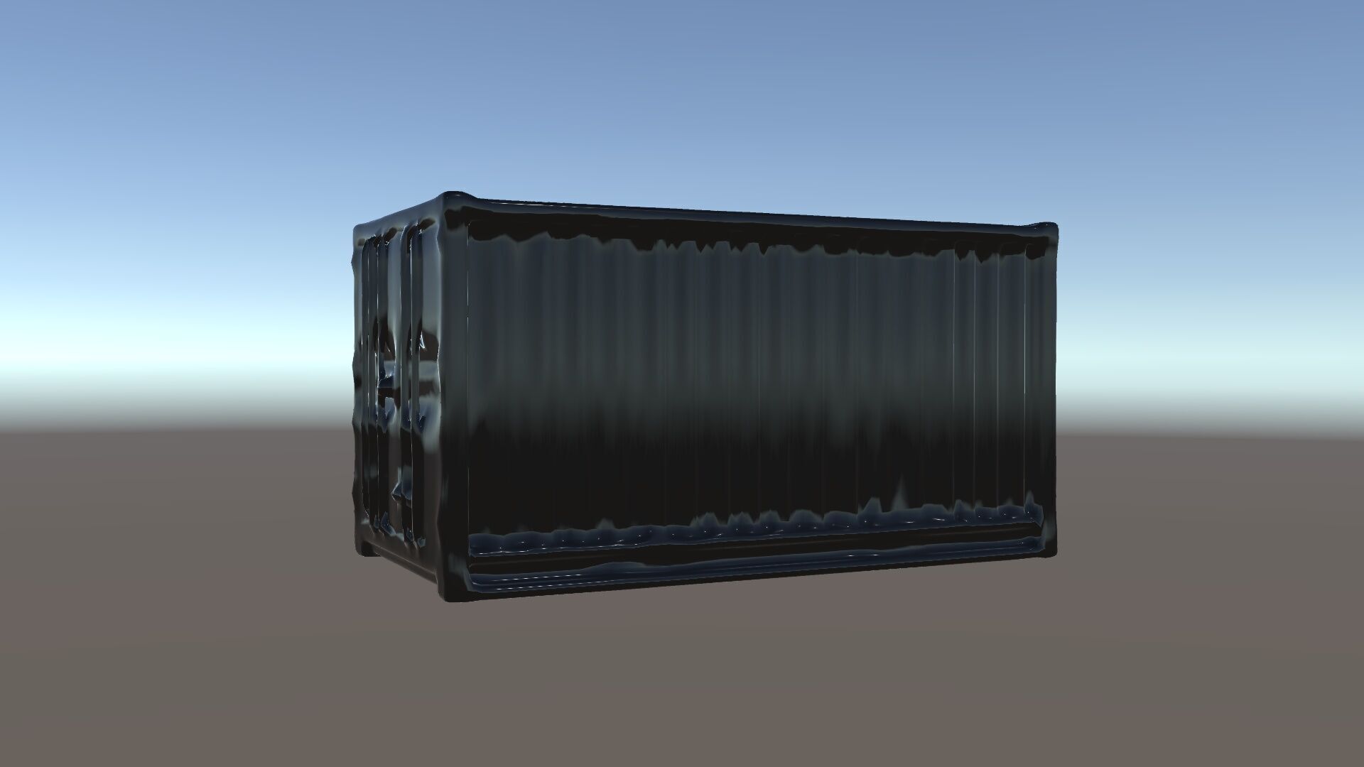 Cargo Shipping Container D Model Pack Low-poly 3D model_8