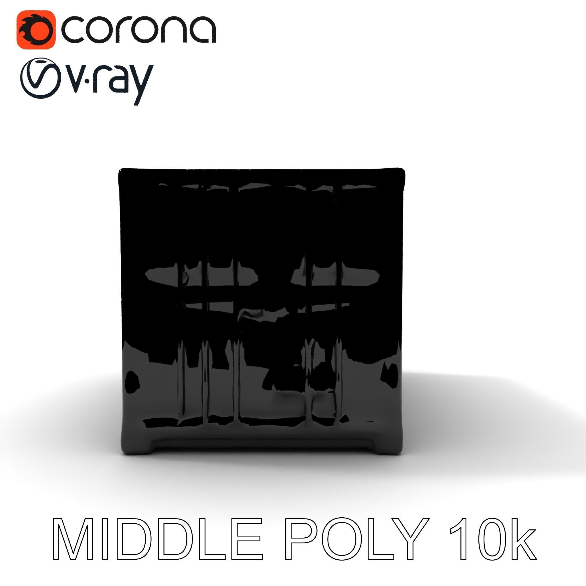 Cargo Shipping Container D Model Pack Low-poly 3D model_22