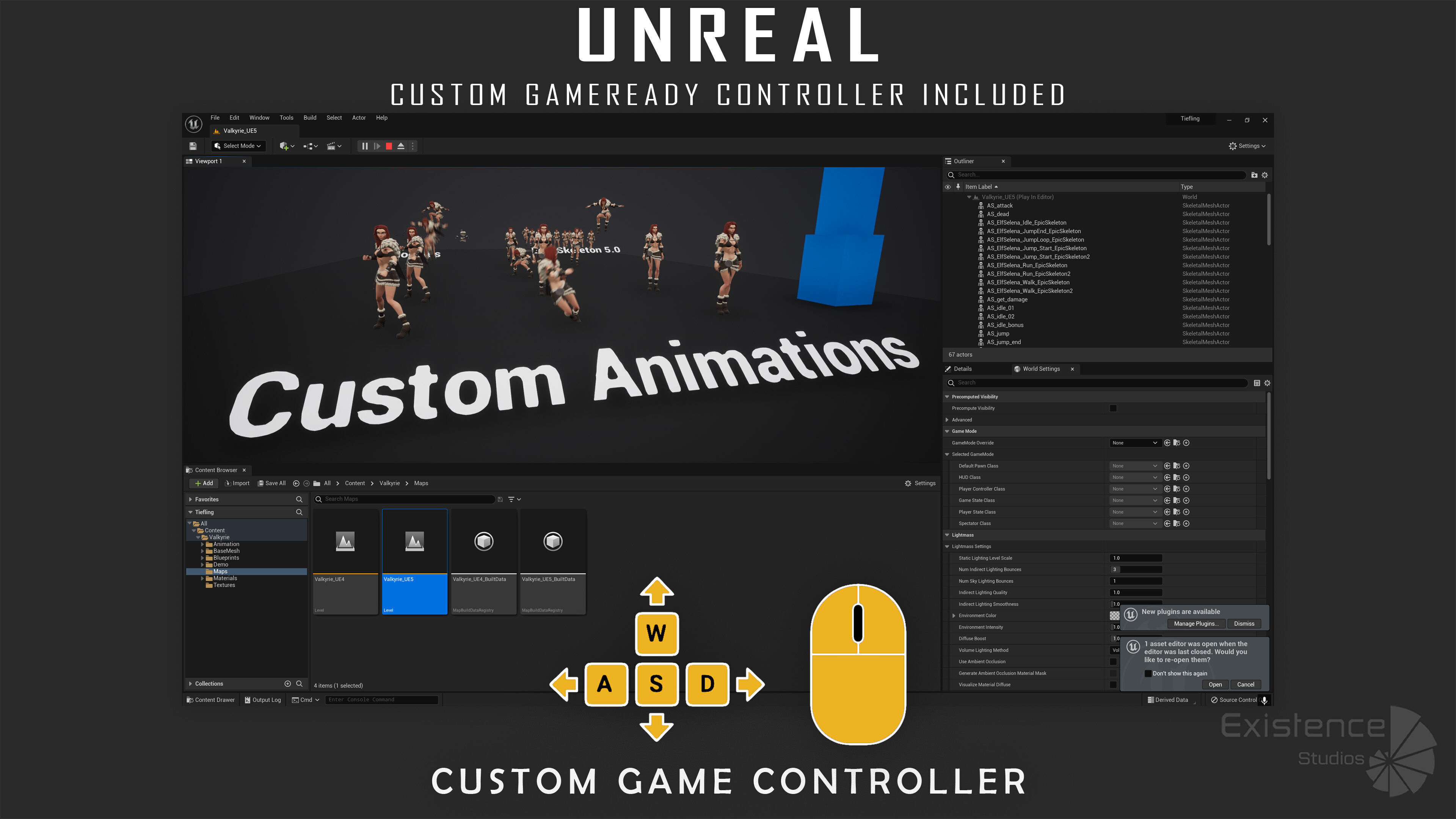 Teen Girl - Kid Boy - Female - Stylized Warrior Pack 4 - 66 Low-poly 3D model_30