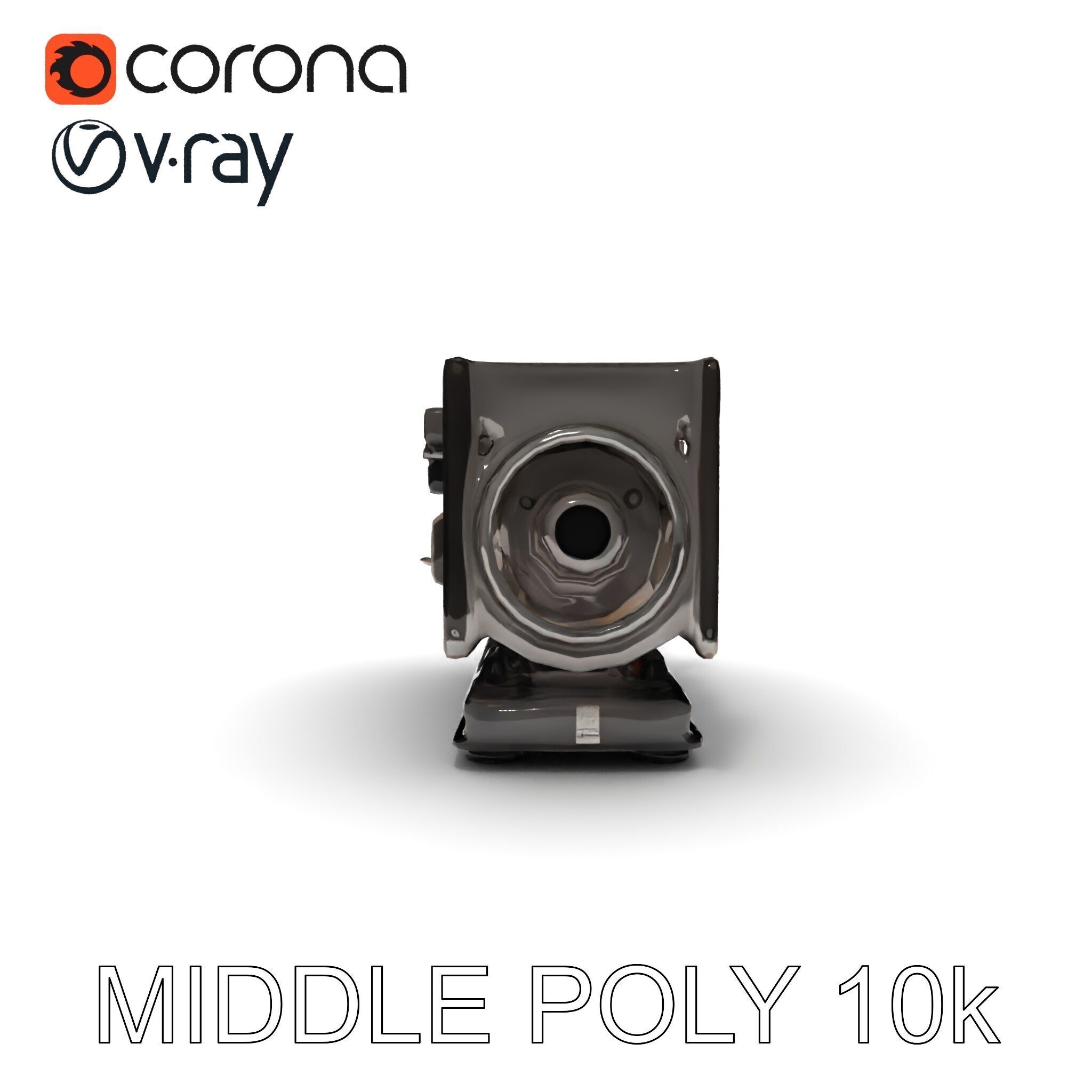 Industrial Generator Engine Model Pack for Render and Game En... Low-poly 3D model_27