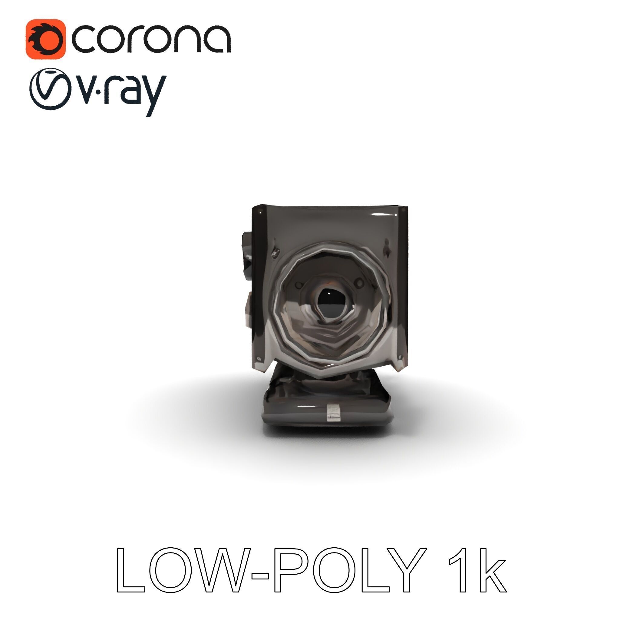 Industrial Generator Engine Model Pack for Render and Game En... Low-poly 3D model_34