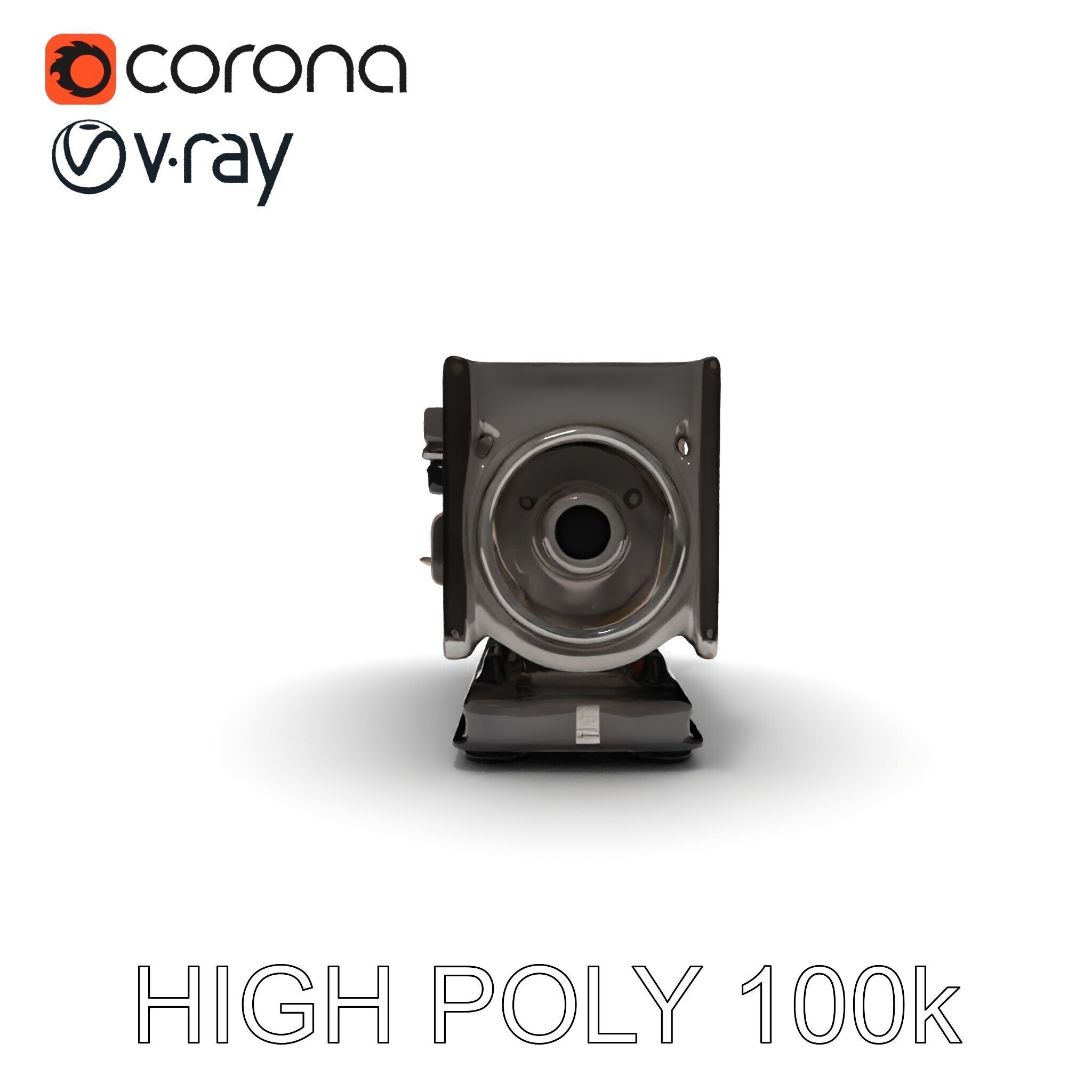 Industrial Generator Engine Model Pack for Render and Game En... Low-poly 3D model_13