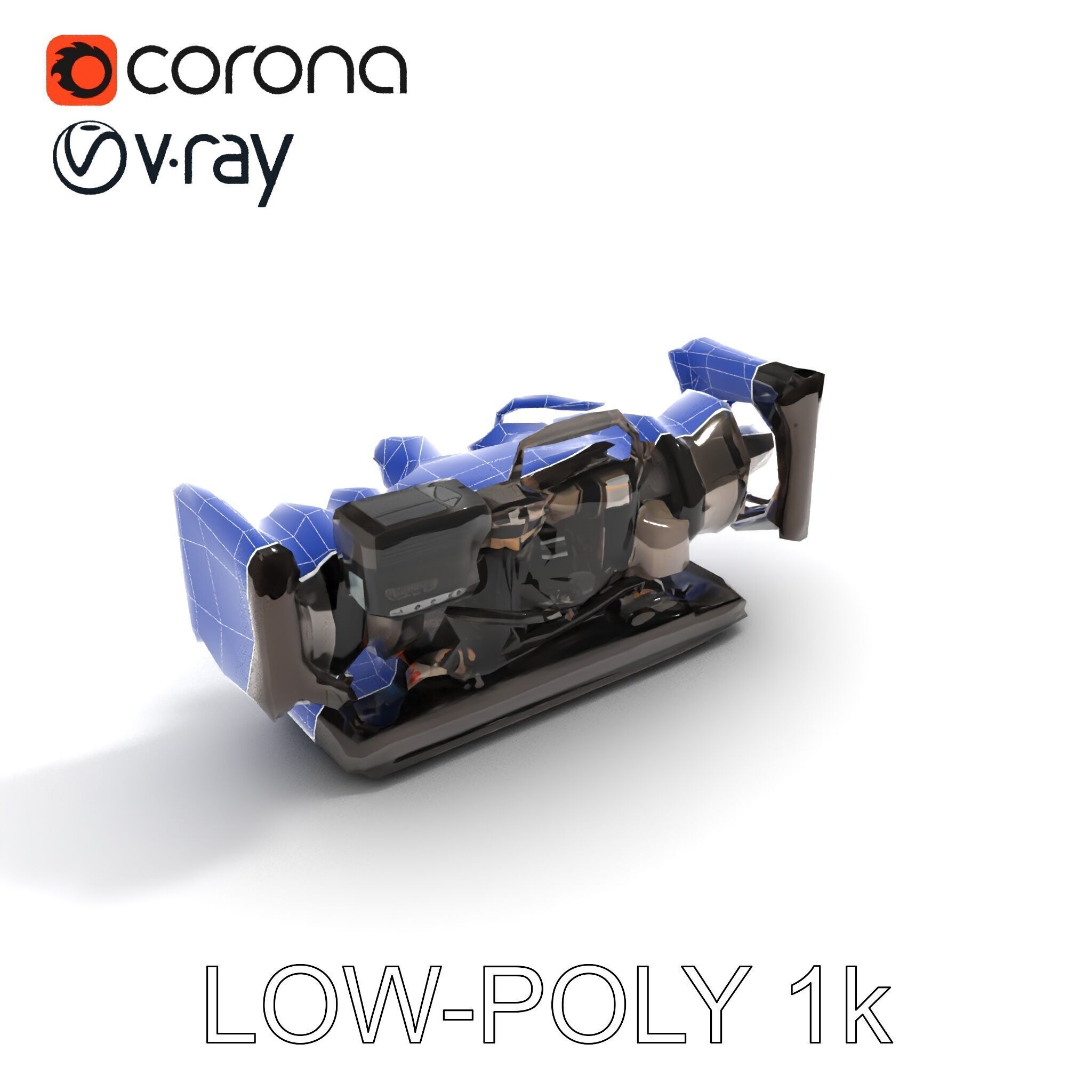 Industrial Generator Engine Model Pack for Render and Game En... Low-poly 3D model_26