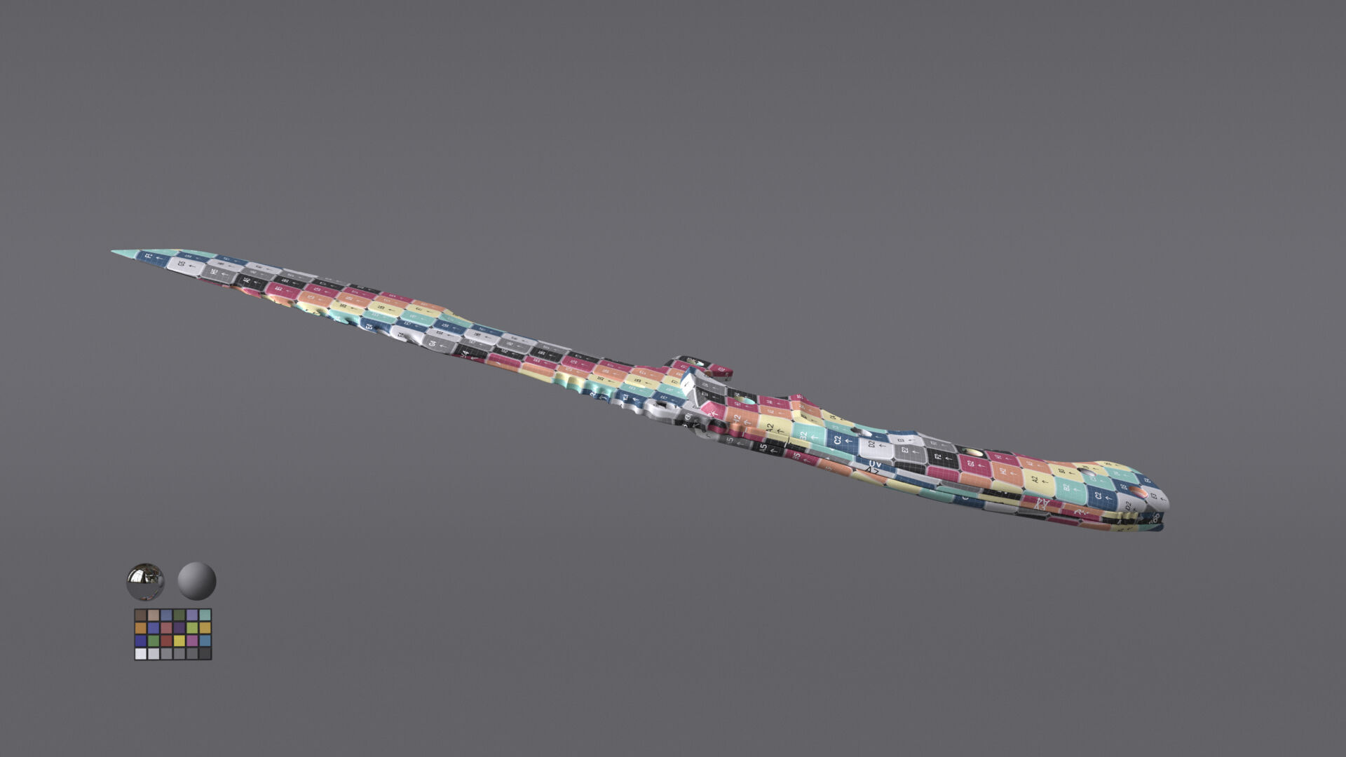 Tactical Army Knife Free 3D model_12