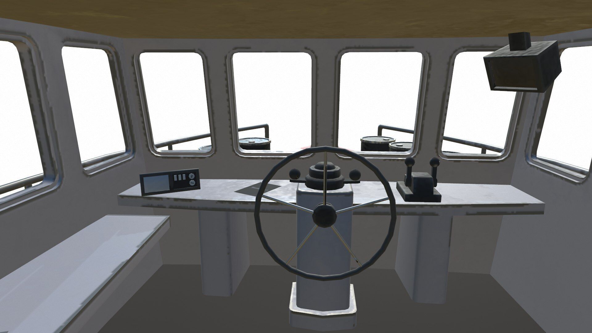 Fishing Trawler Low-poly PBR Low-poly 3D model_16