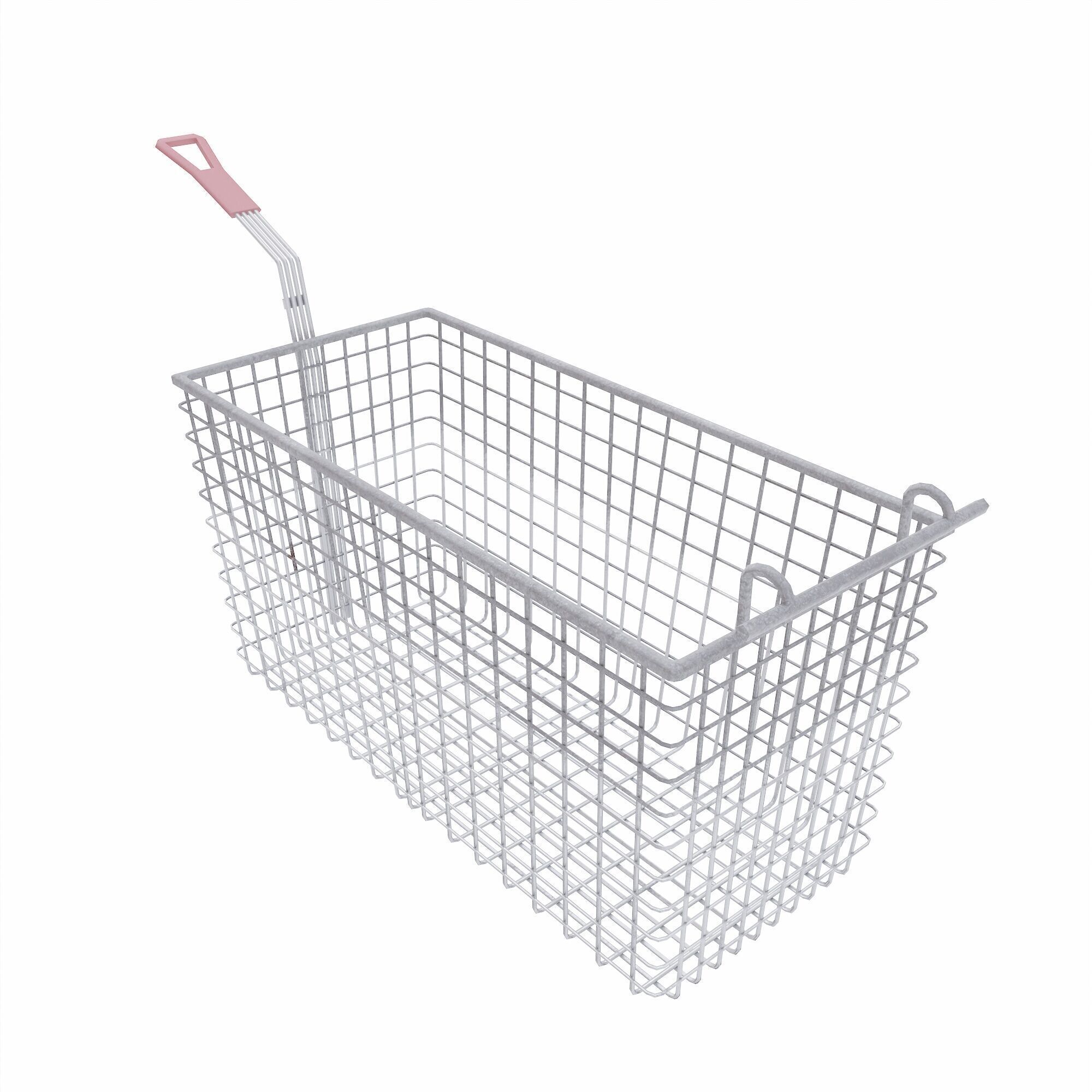 Deep Fryer Basket lowpoly 3d model Low-poly 3D model_3