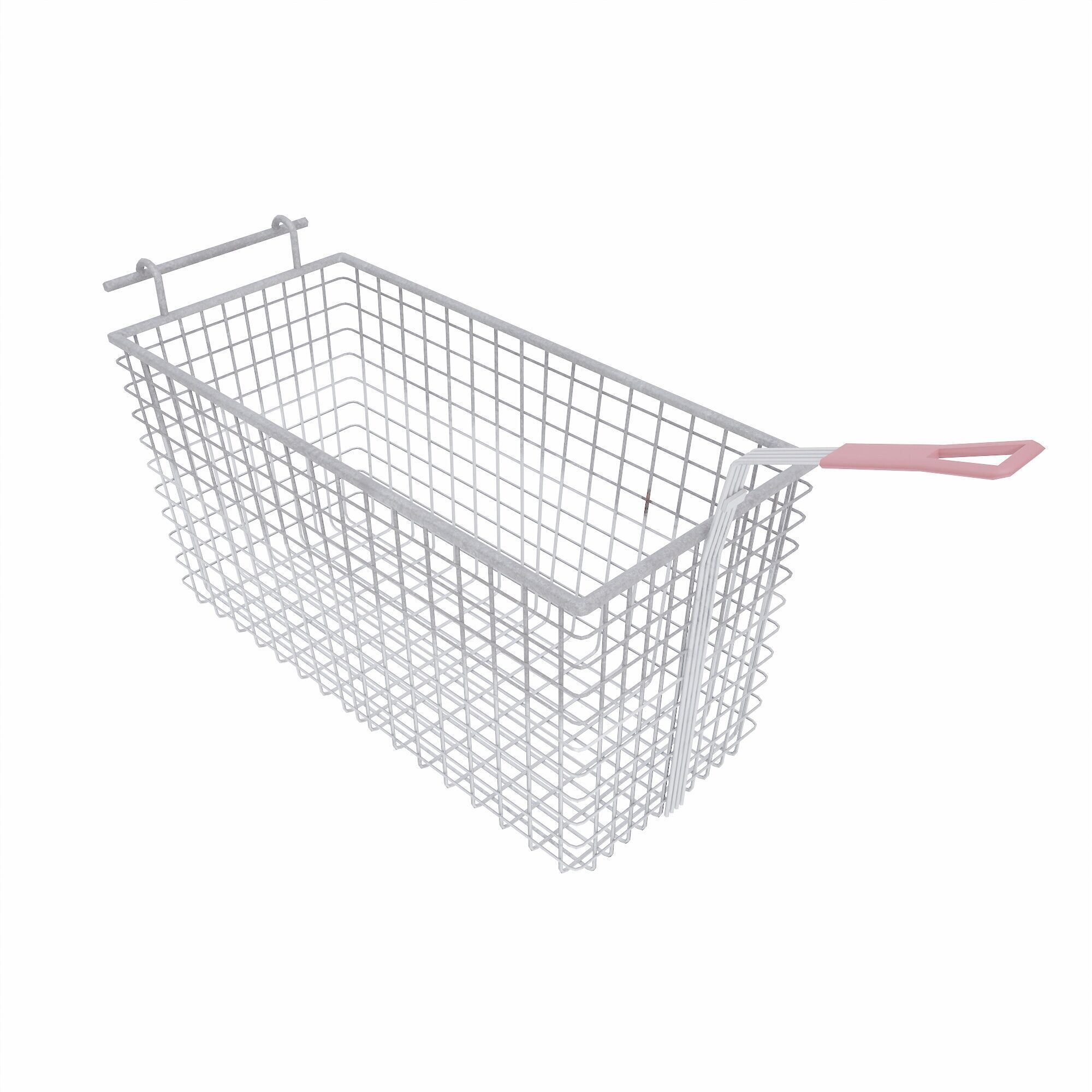 Deep Fryer Basket lowpoly 3d model Low-poly 3D model_2