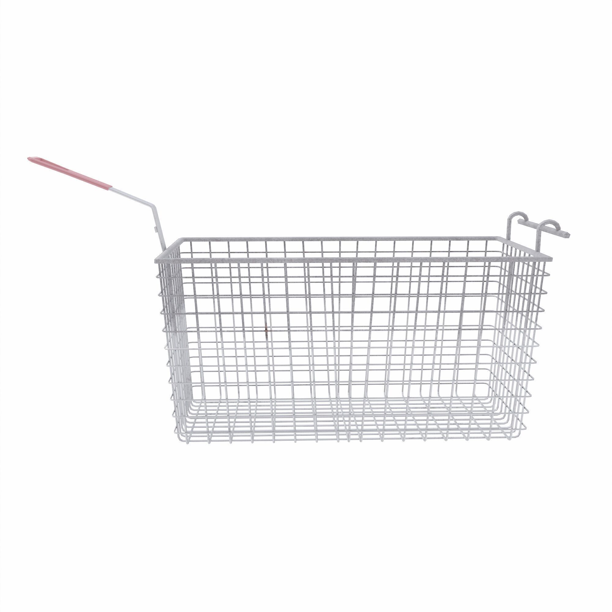 Deep Fryer Basket lowpoly 3d model Low-poly 3D model_1