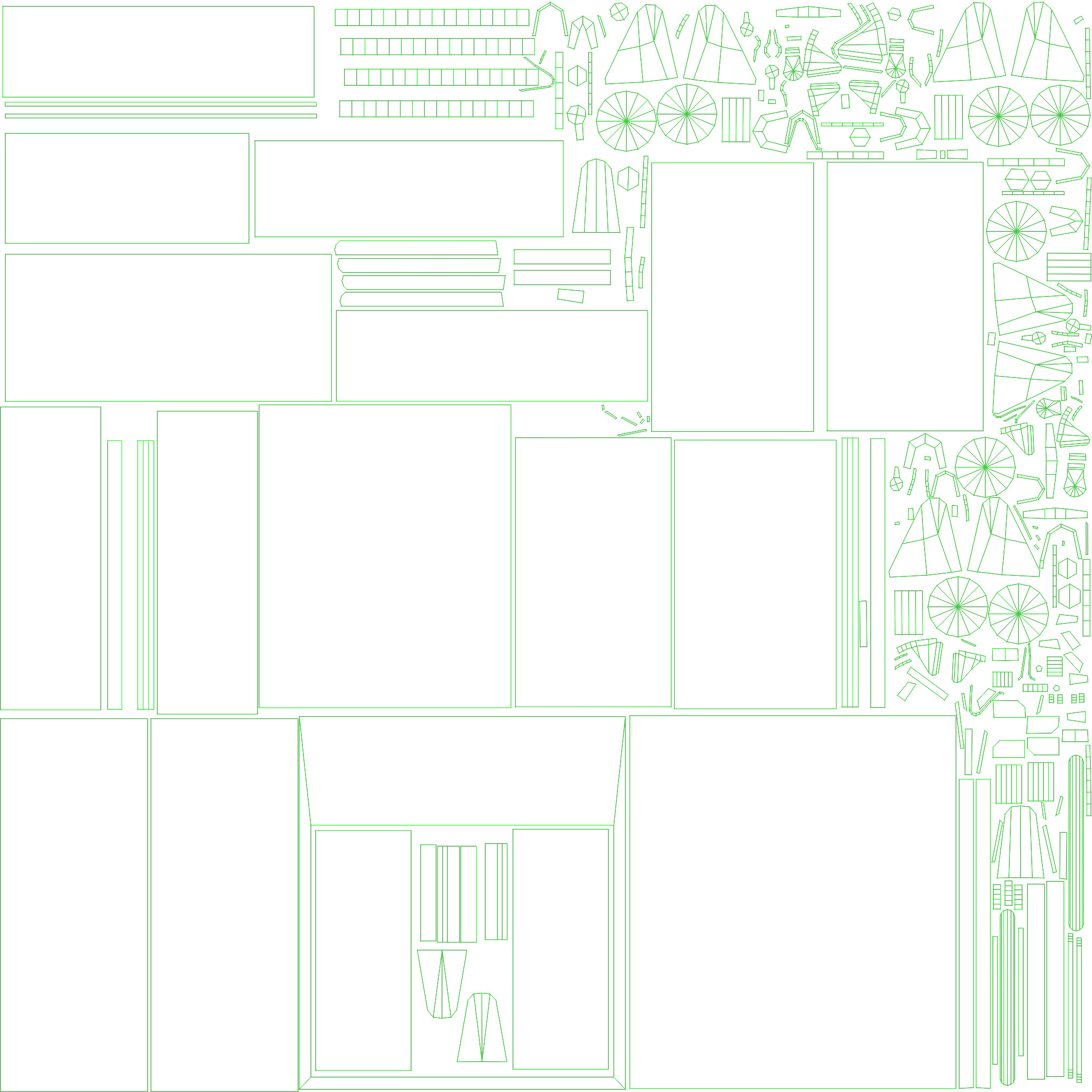 Deep Fridge   Low-poly 3D model_9