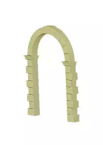 Arco a tutto sesto Romano 3D print model
