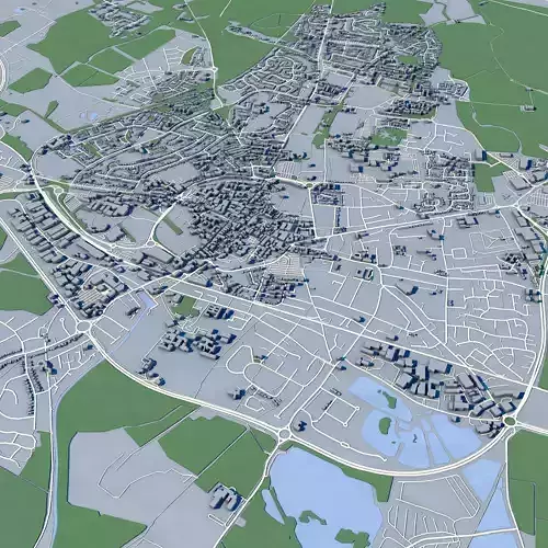 Cityscape Chichester Great Britain