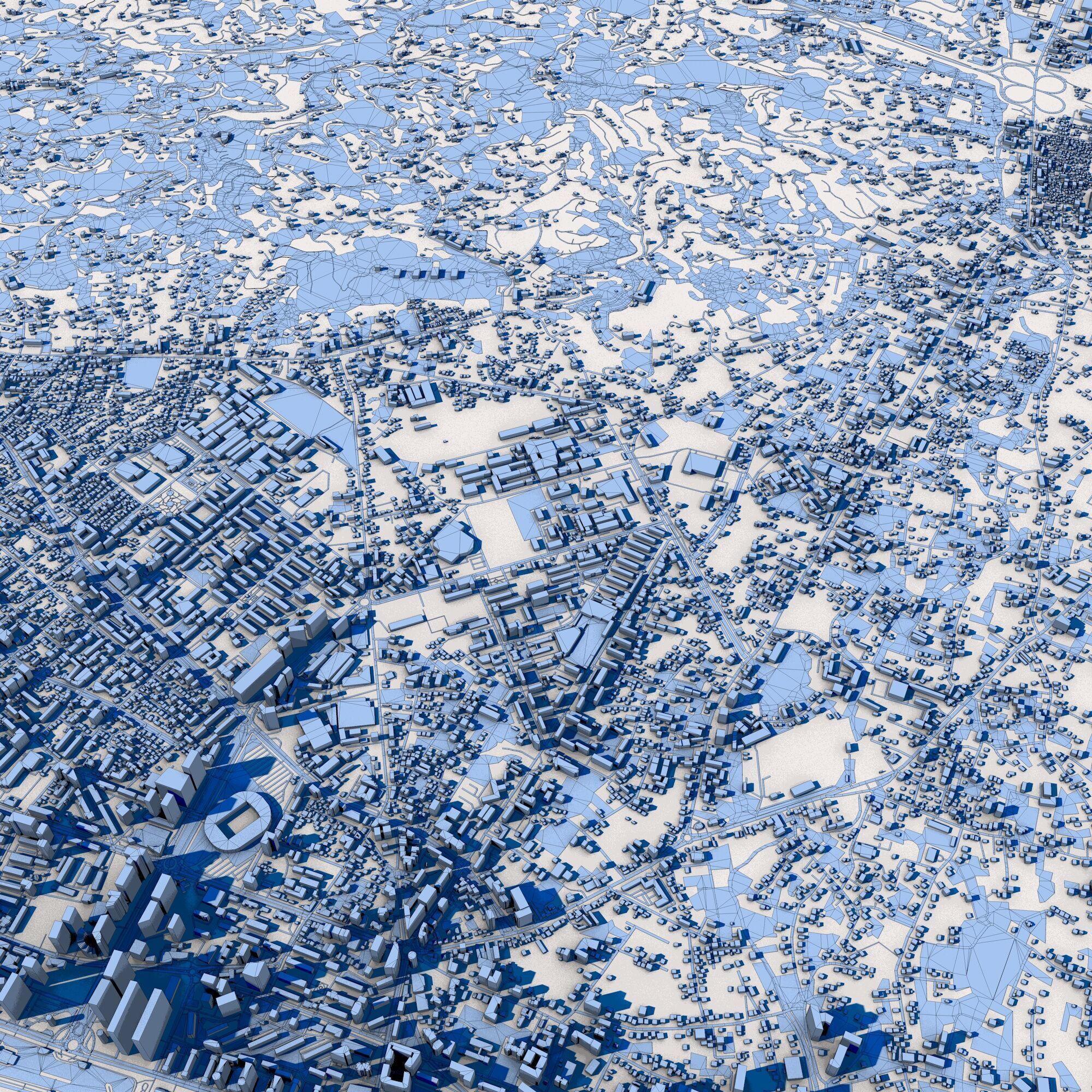 Cityscape Batumi Georgia 3D model_10