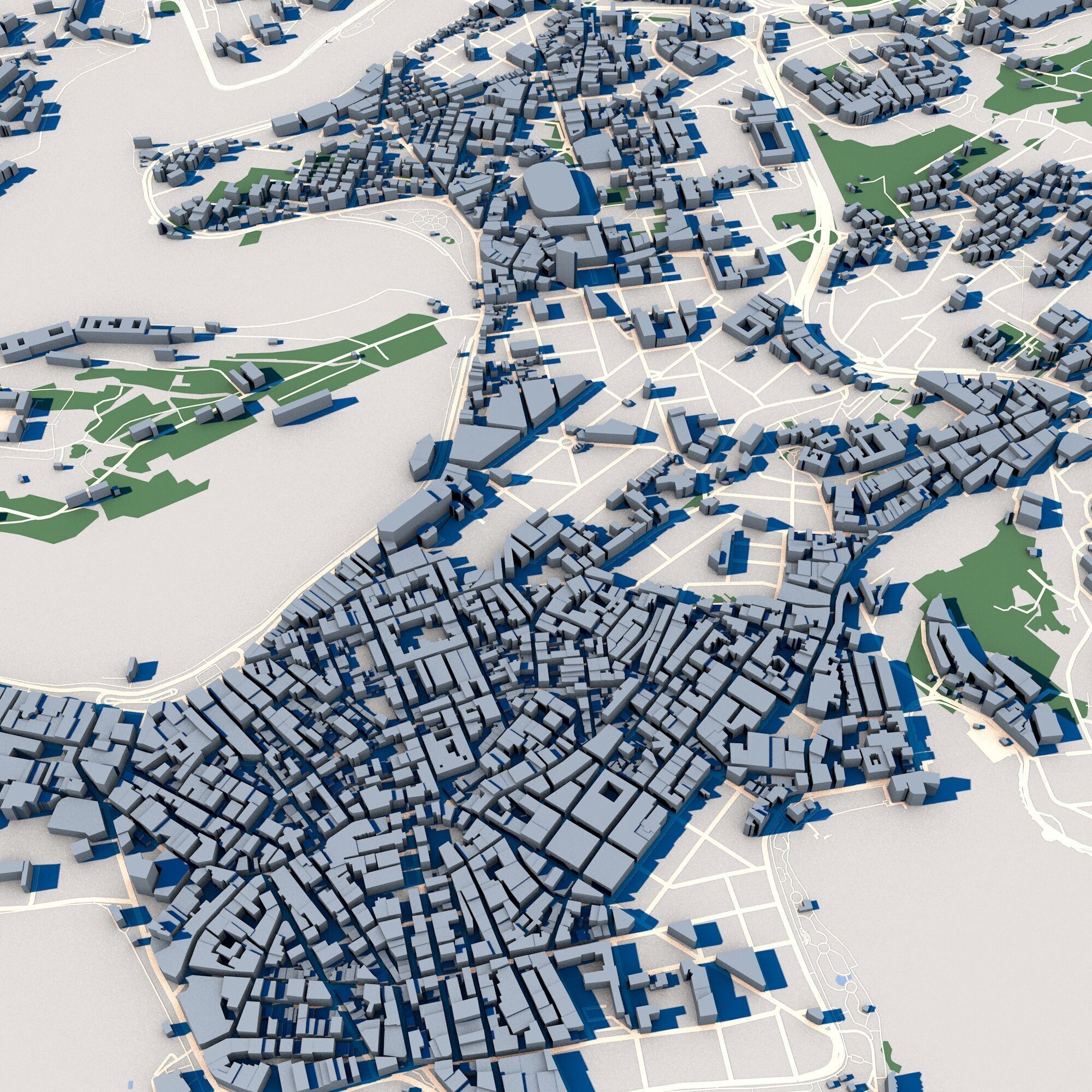 Valletta City Malta 3D model_7