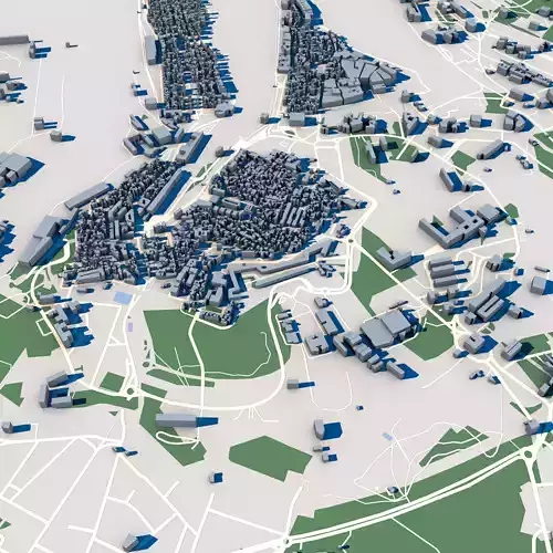 Valletta City Malta 3D model