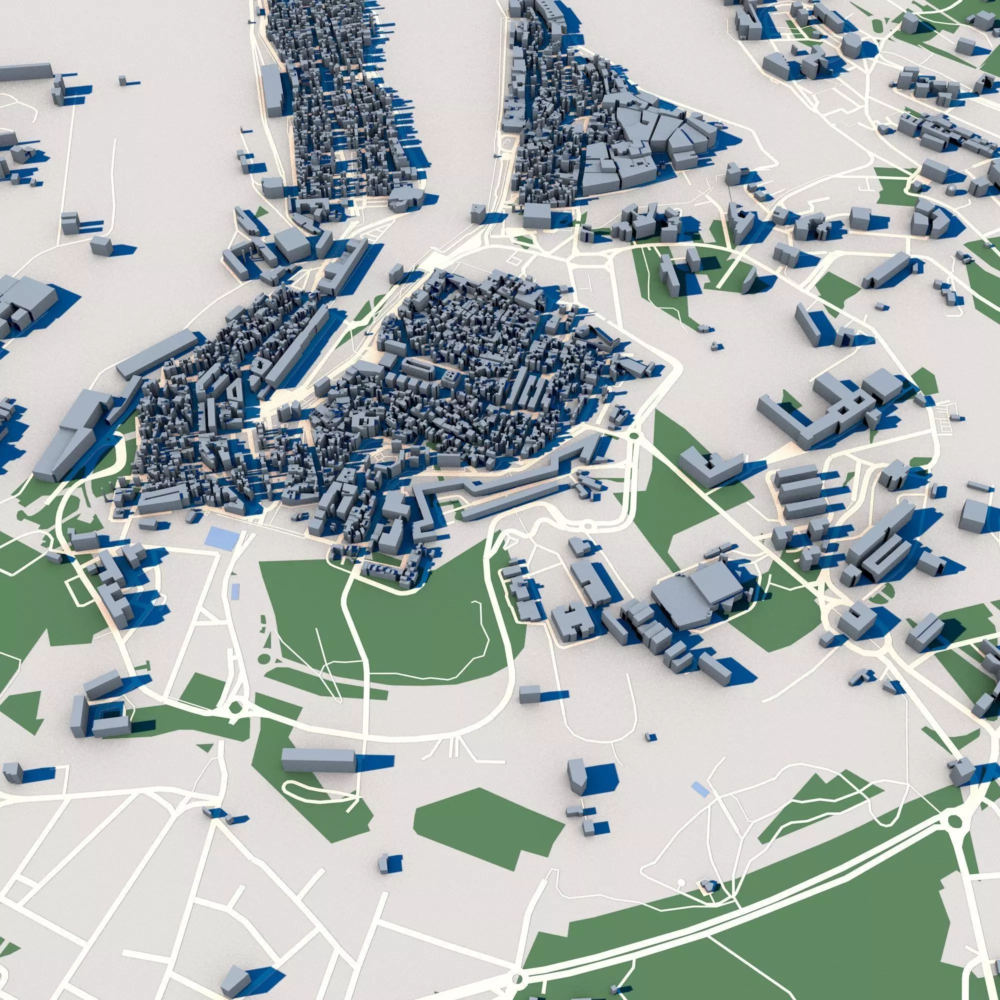 Valletta City Malta 3D model_0