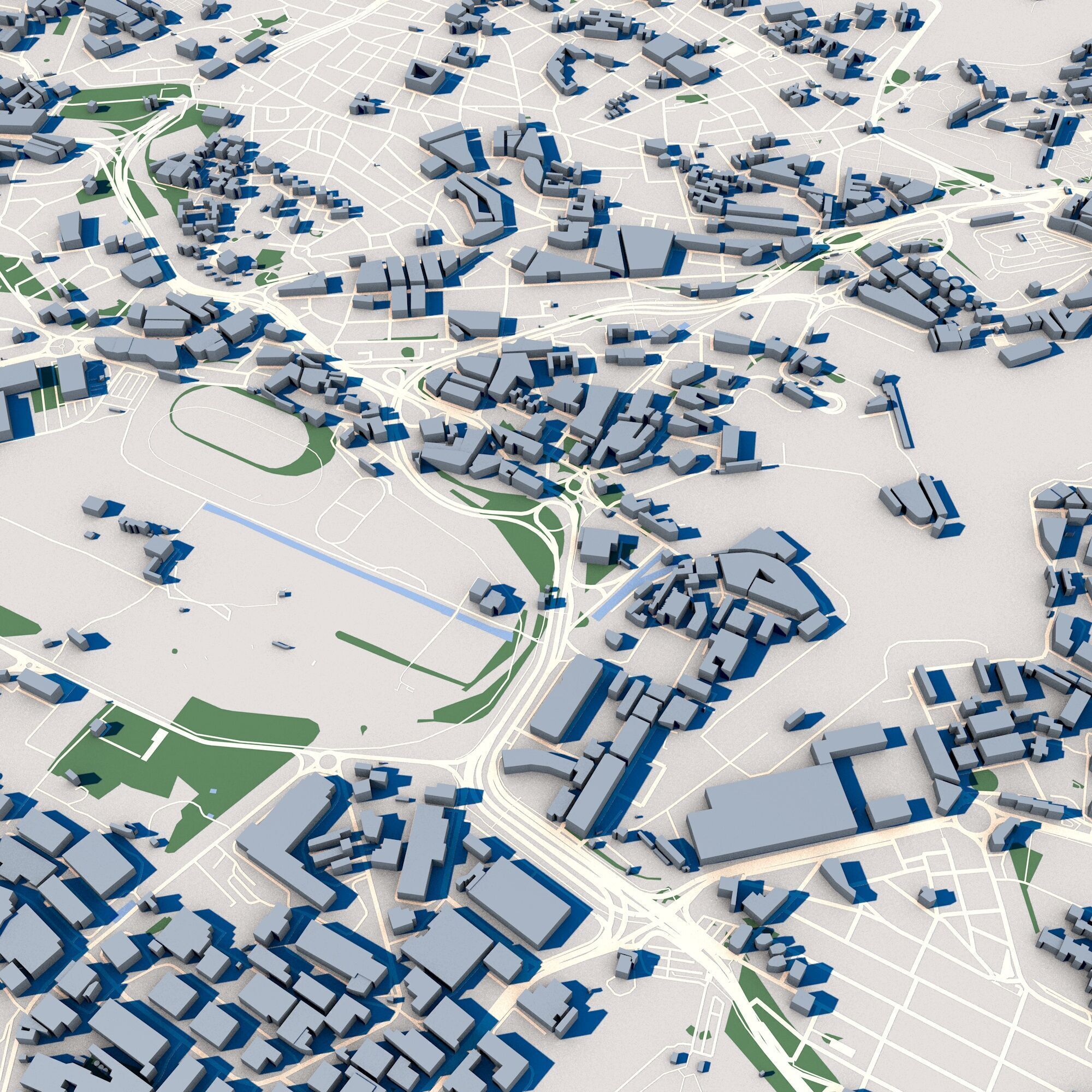 Valletta City Malta 3D model_5