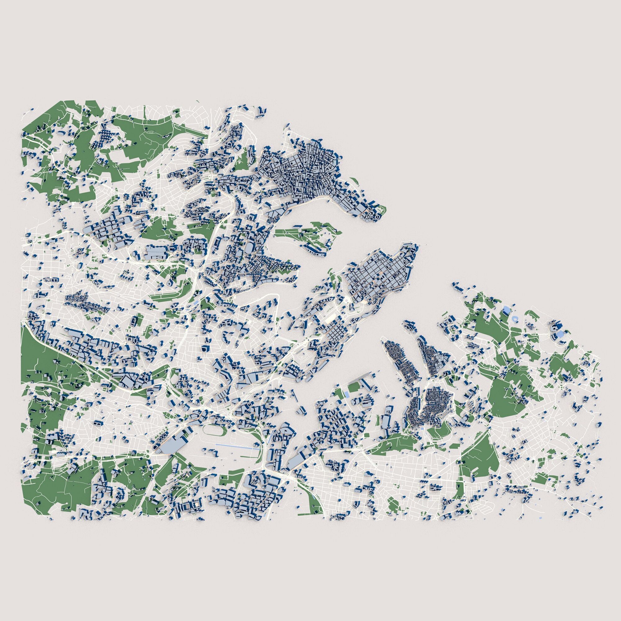 Valletta City Malta 3D model_2