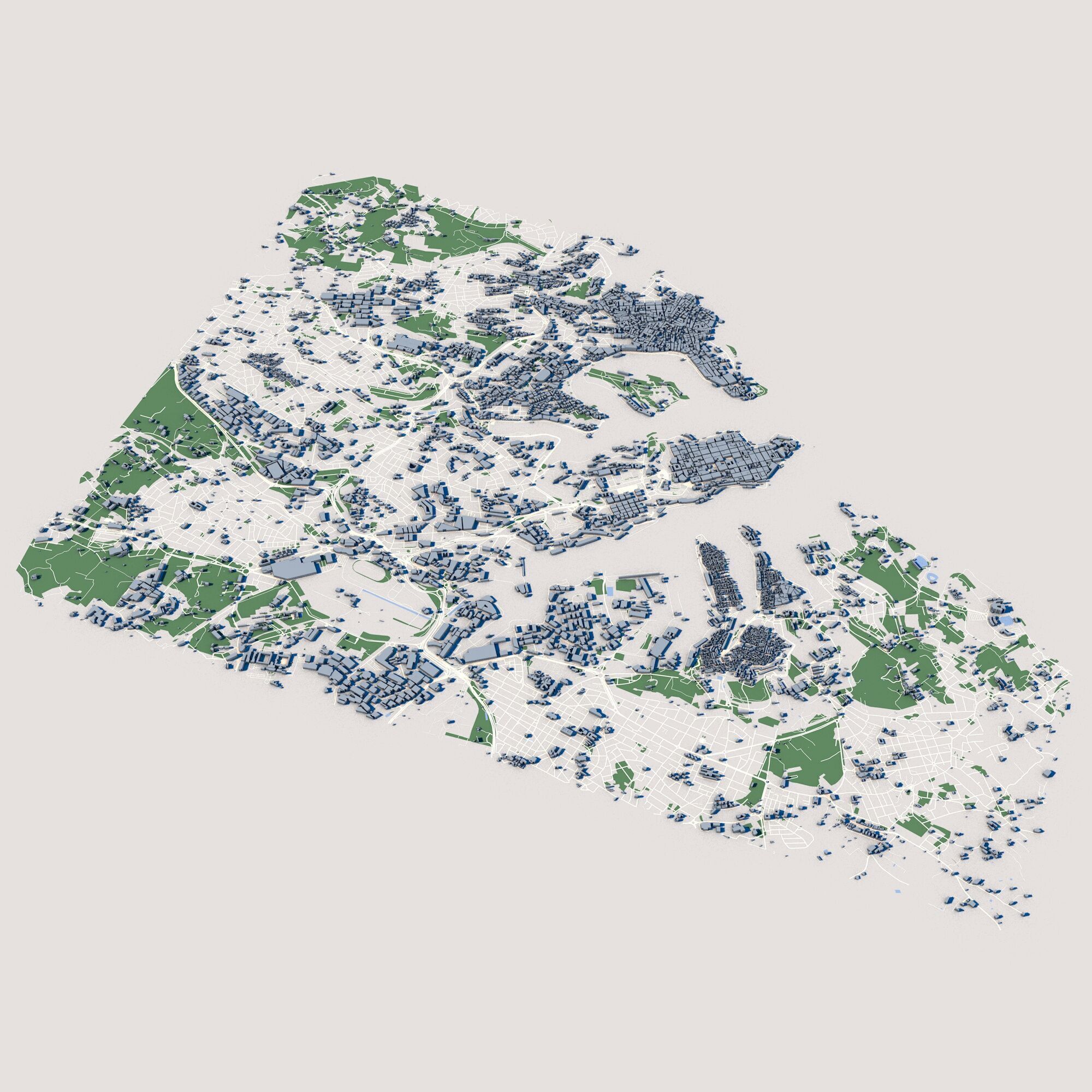 Valletta City Malta 3D model_1