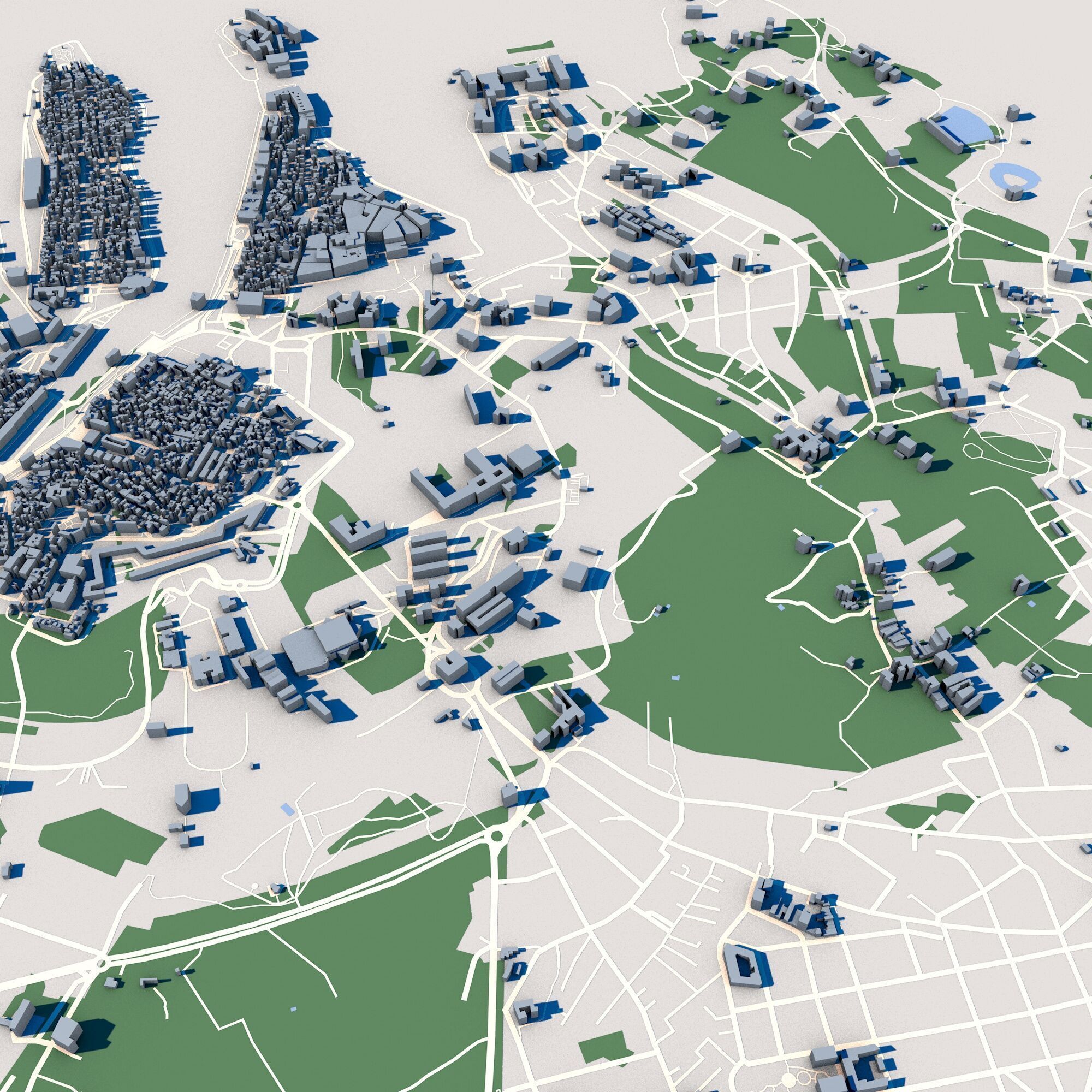 Valletta City Malta 3D model_4