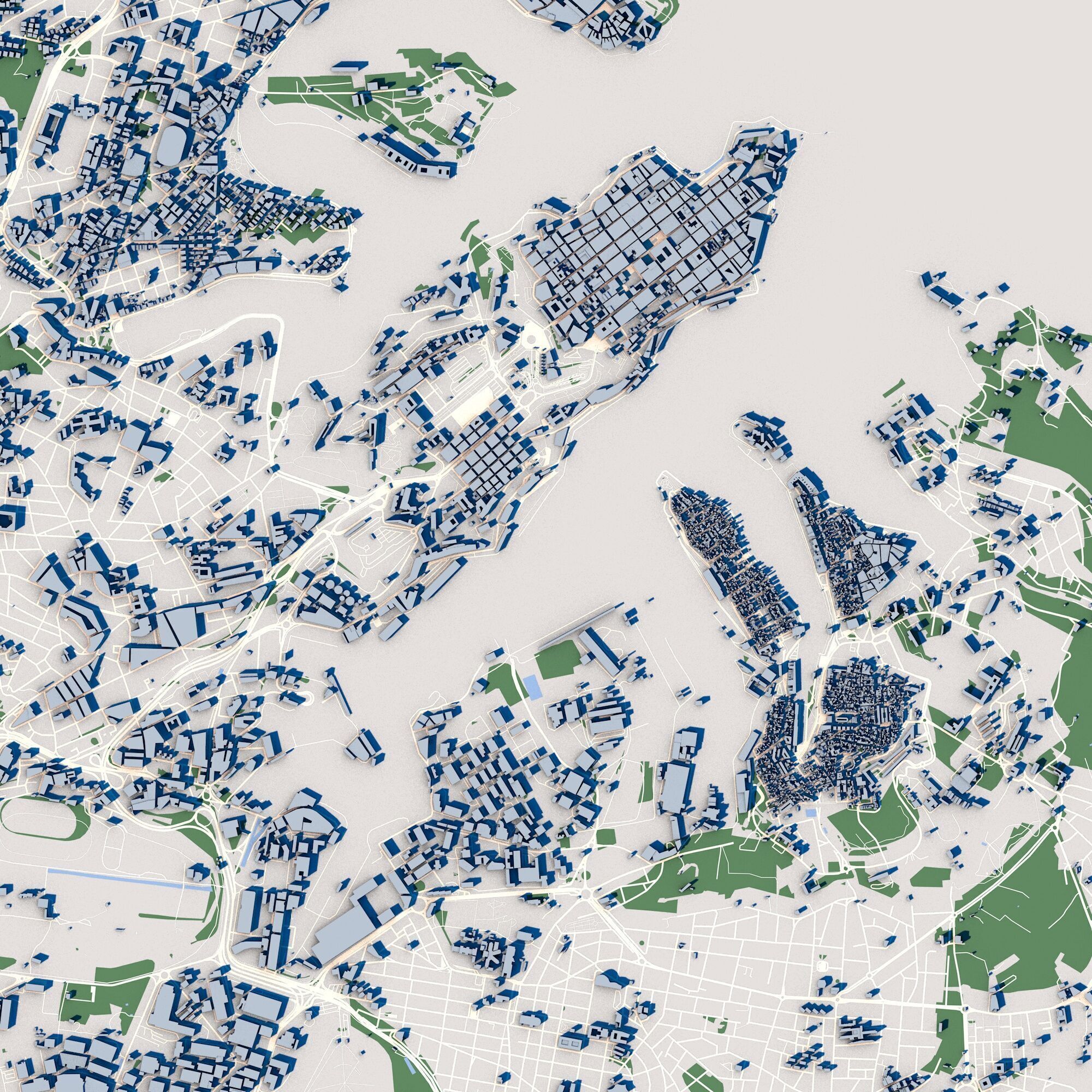 Valletta City Malta 3D model_3
